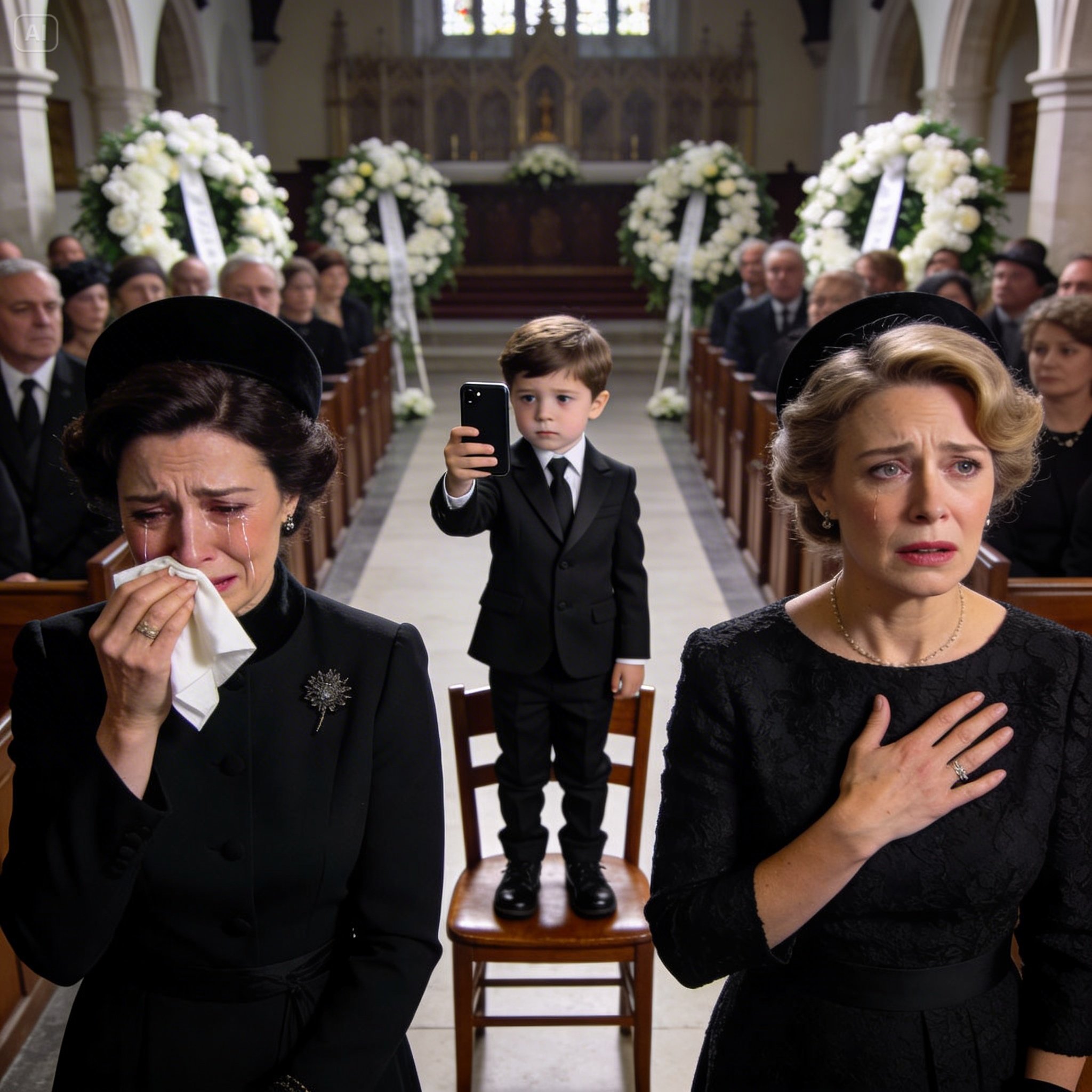 I arrived at my daughter’s funeral pregnant and…