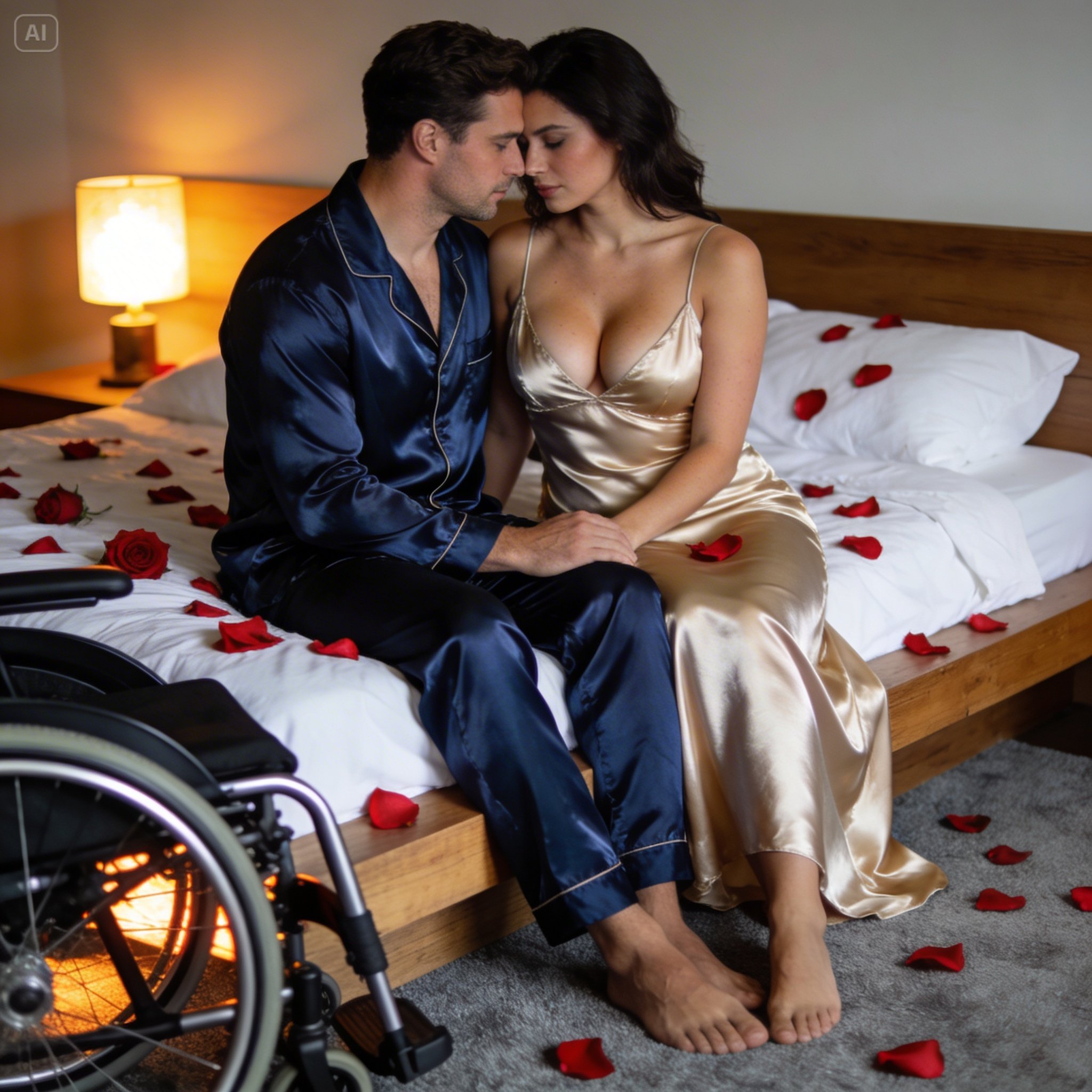 My stepmother f.orced me to marry a rich but disa.bled young master.