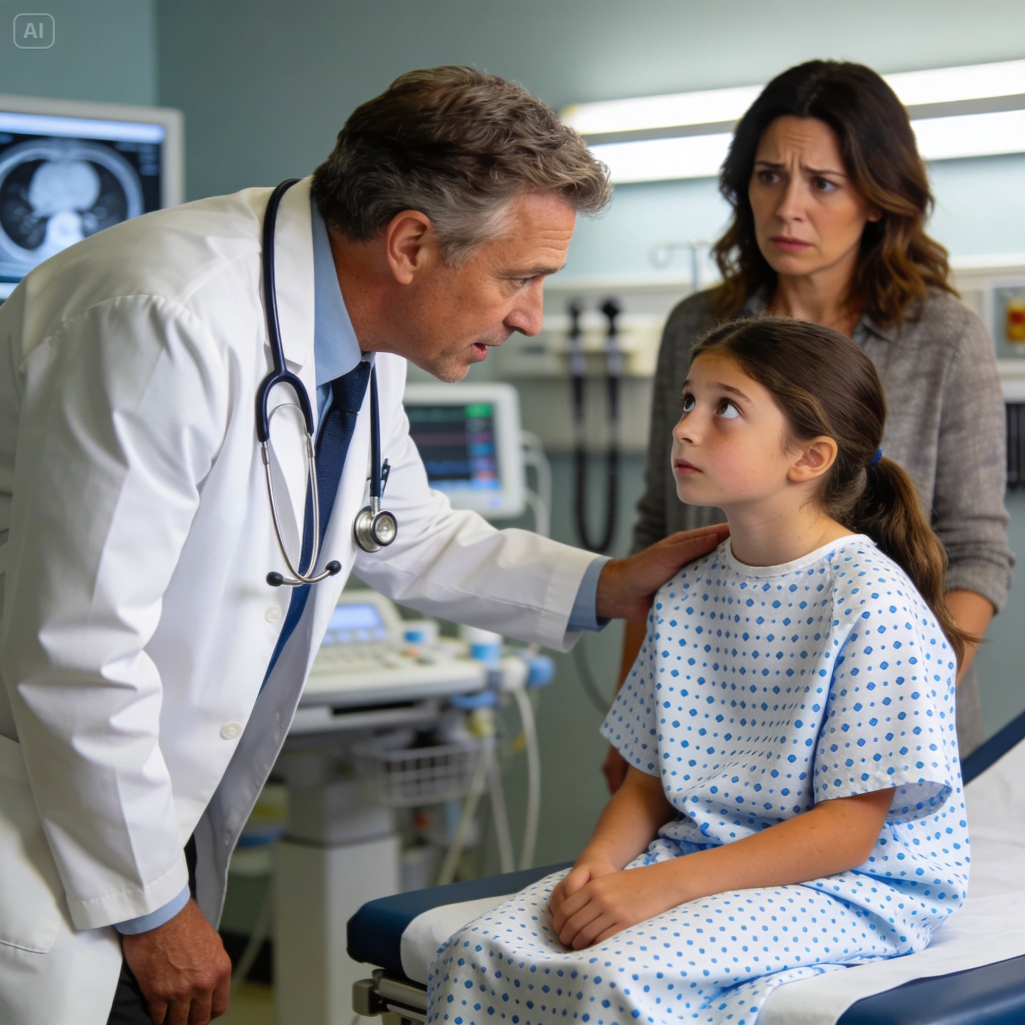 My 15-year-old daughter had been complaining of nausea and stomach pain for a long time. My husband said, “She’s just faking it. Don’t waste time or money.” I took her to the hospital in secret…