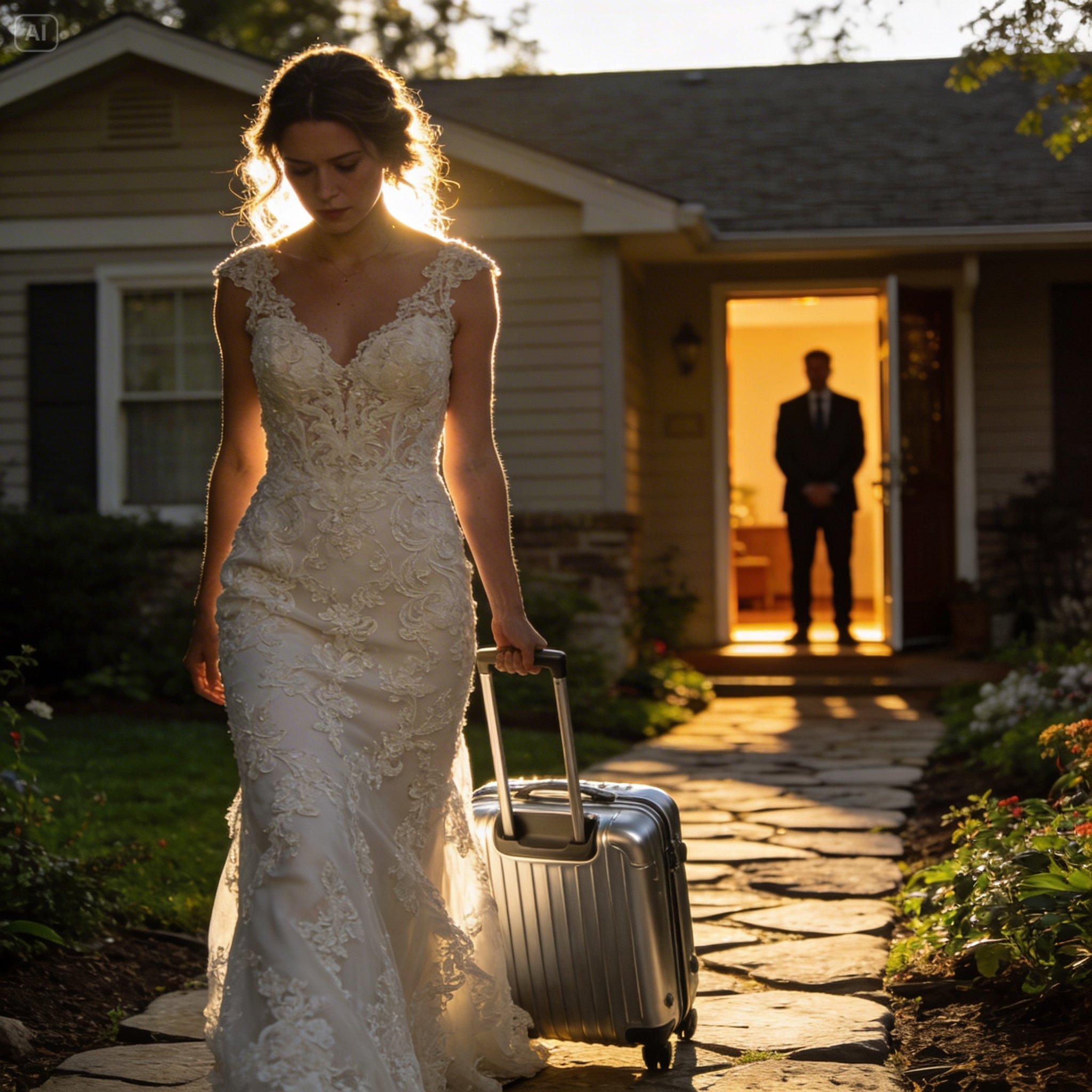 My husband suddenly disappeared for 3 hours during our wedding night. As I found out the truth, I quietly left, ending our marriage for 1 day.