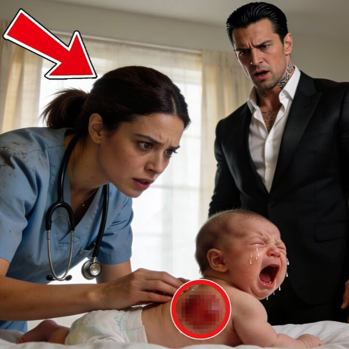 The Scream Pierced the Mansion Like a Metal Blade Tearing Through the Air.