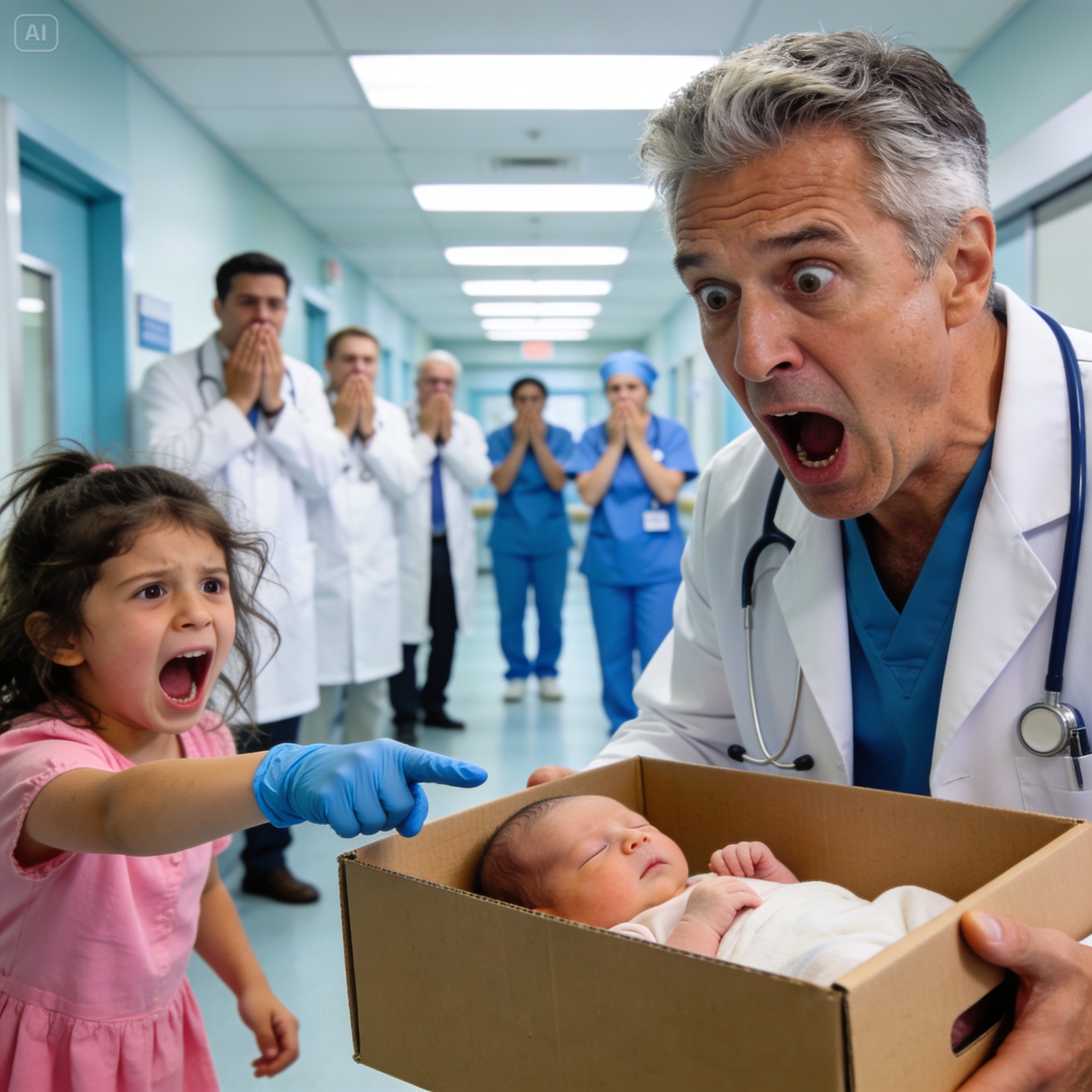 A doctor assumed it was just an old box—until a small girl whispered, Mom was going to throw him away.” In that instant, the entire ER fell silent.