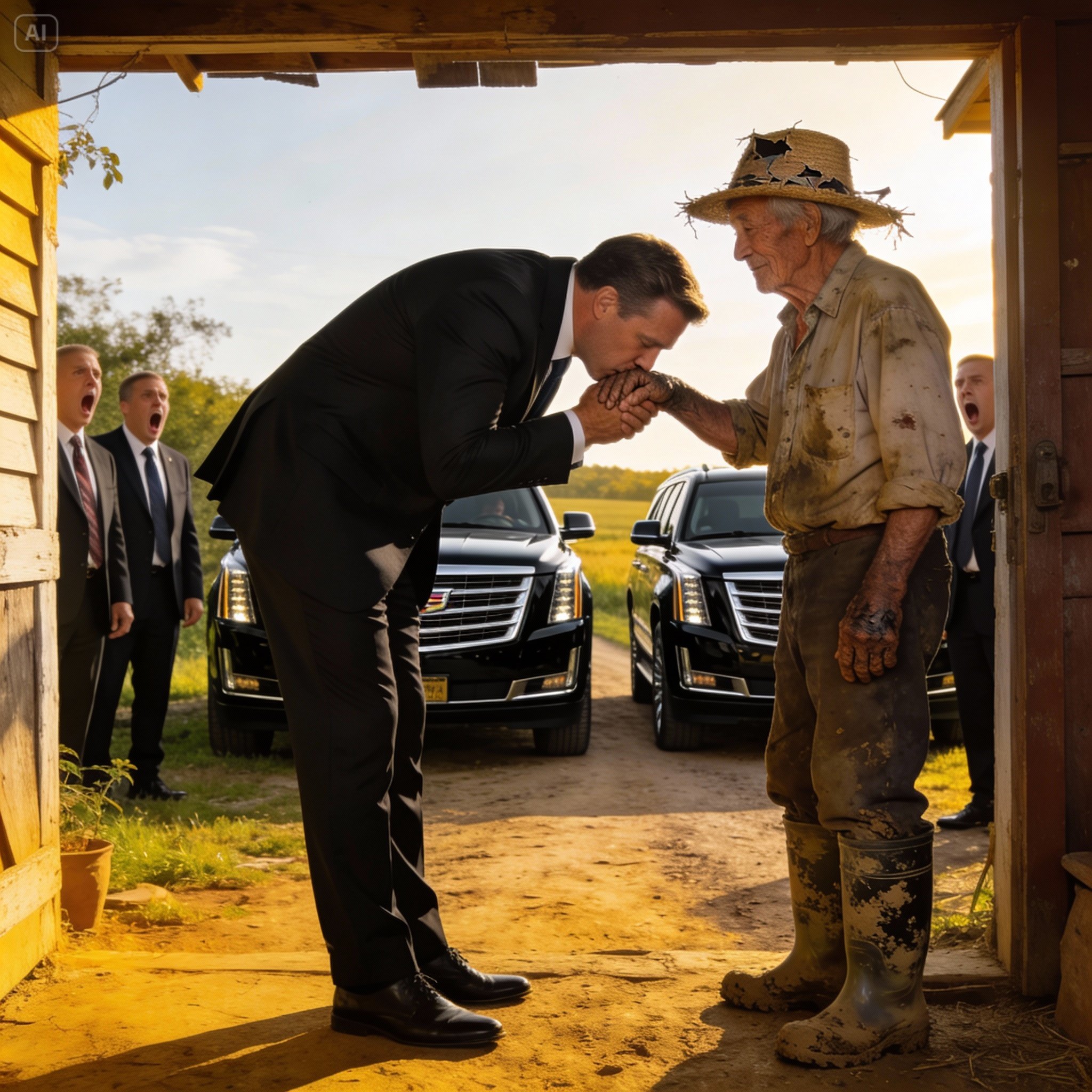 Three successful siblings looked down on their farmer brother… until the lawyer read a single line in the will.