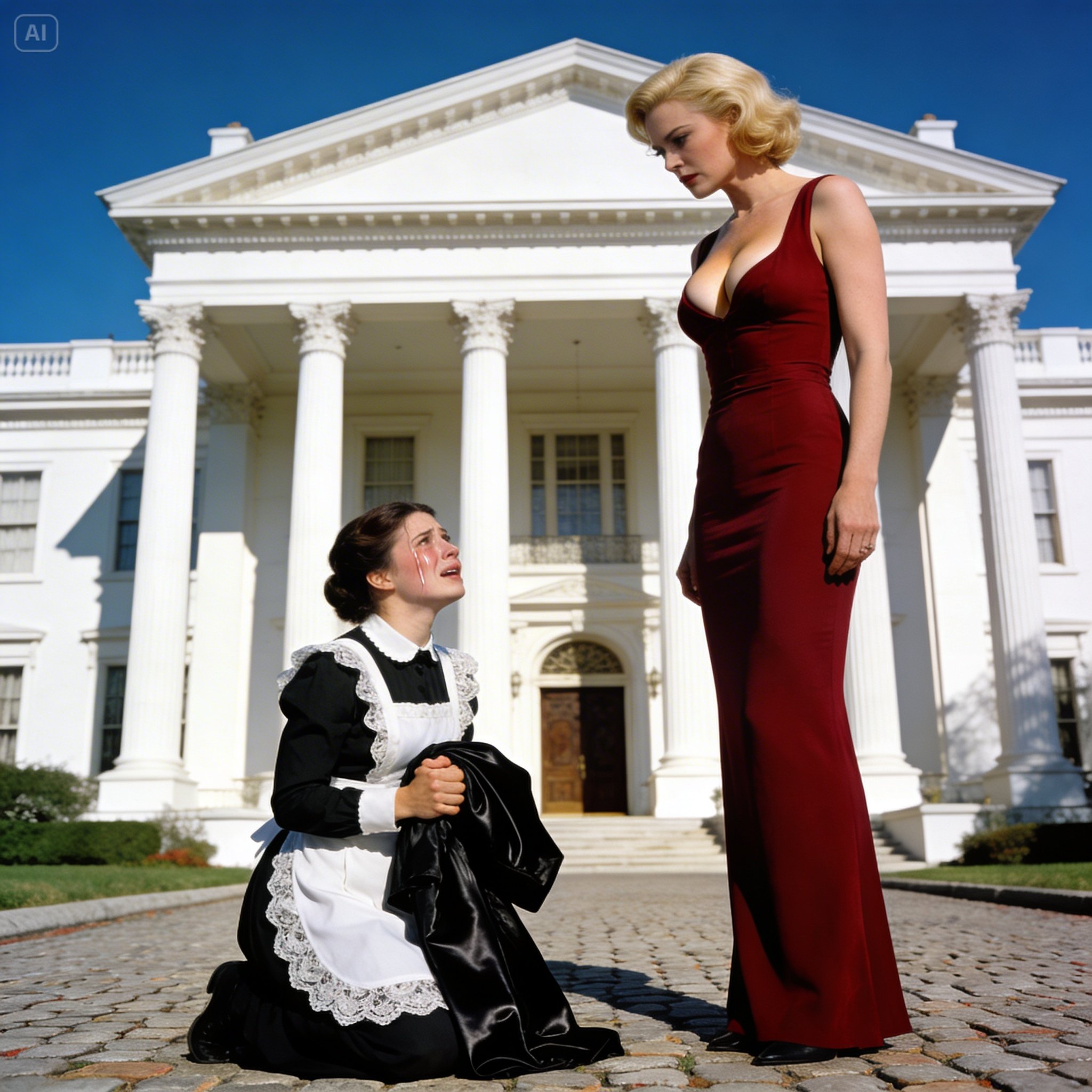 Gabriel was tall, handsome, and charming. Whenever he walked beside Αmelia, he held her hand gently as if she were the most precious thing in the world. Maid Begs Her Billionaire Boss to Pretend And Dress as a Housemaid — What She Saw Will Break You