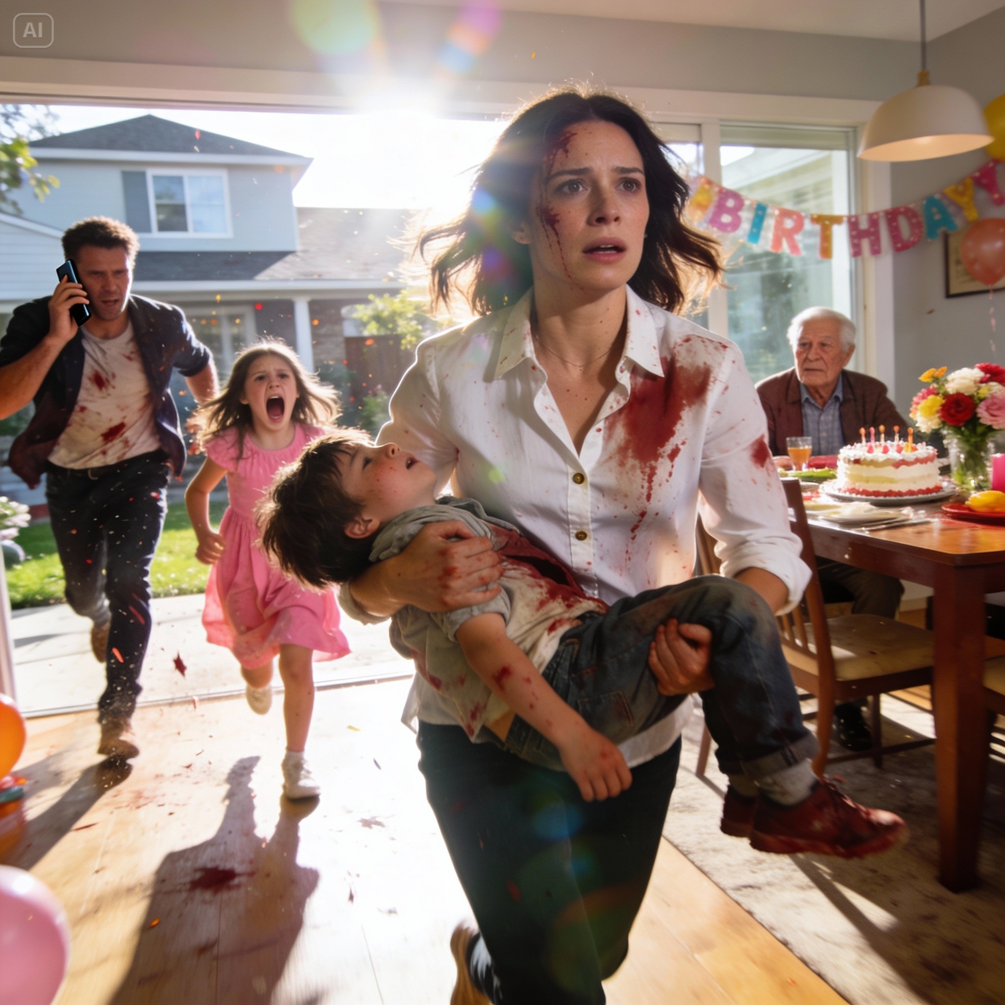 My Parents S.m.a.s.h.e.d My 6-Year-Old Daughter’s Face Before a Family Party — Then LAUGHED and Said, “Finally, She’ll Match Her Worth,” as They Toasted Their Favorite Grandchild Like It Was a Celebration