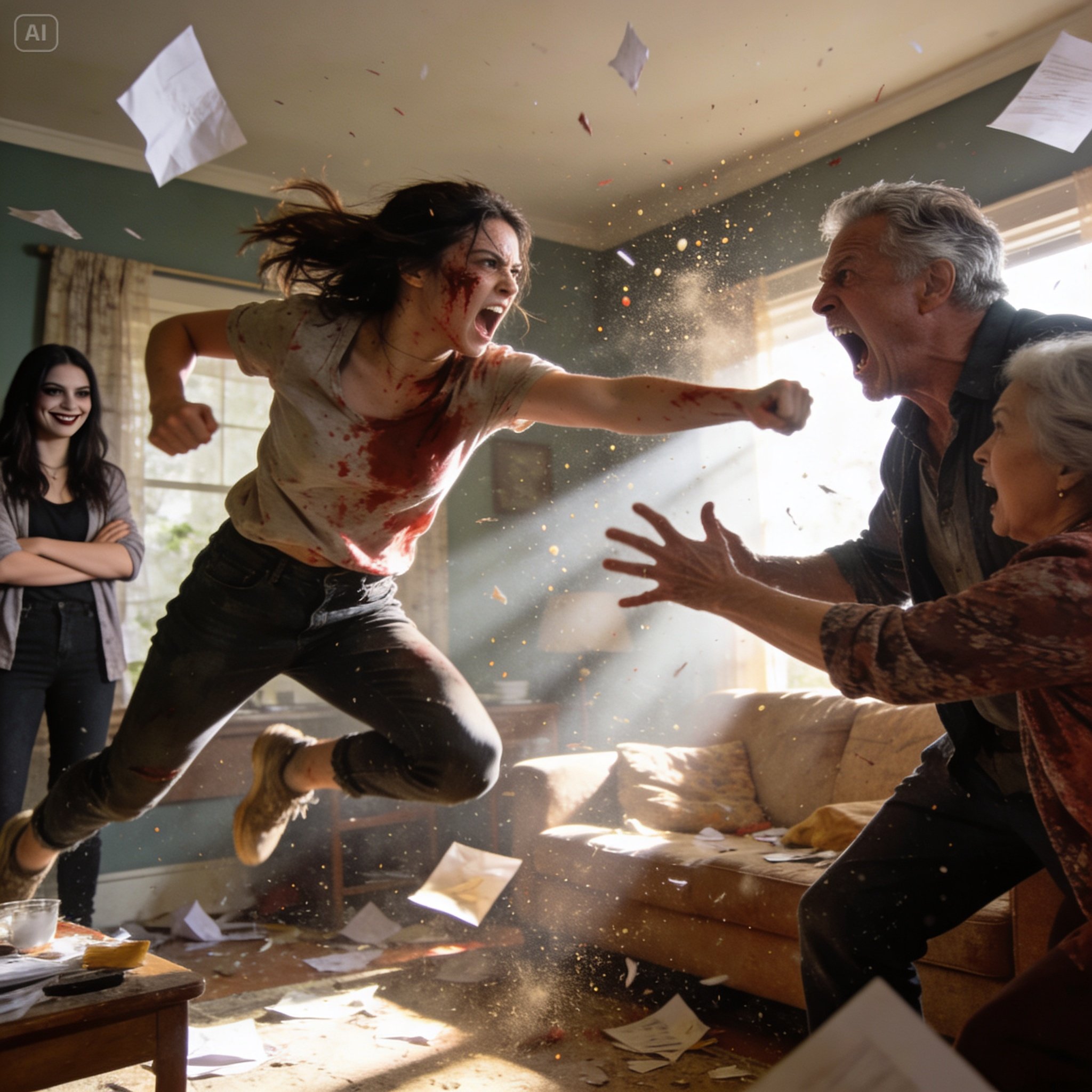 My Parents Brutally Beat Me, Disowned Me And Kicked Me Out Simply For Being Left-handed. But Now When My Sister Turned 18, They Blatantly Showed Up At My Front Door, Demanding I…