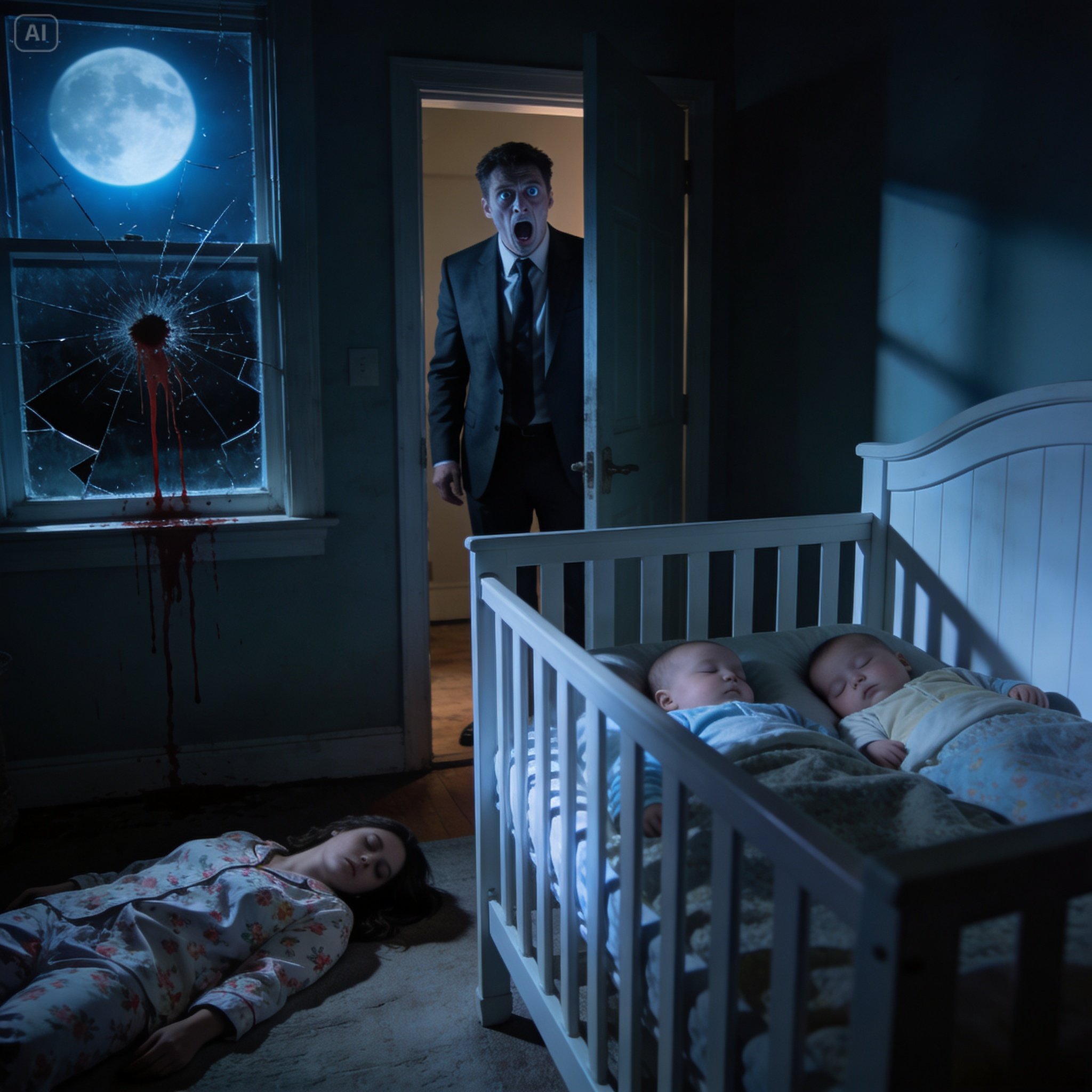 The Night I Came Home to a Silent House and Found the Woman I Hired to Clean My Floors Bleeding Next to My Children’s Cribs…