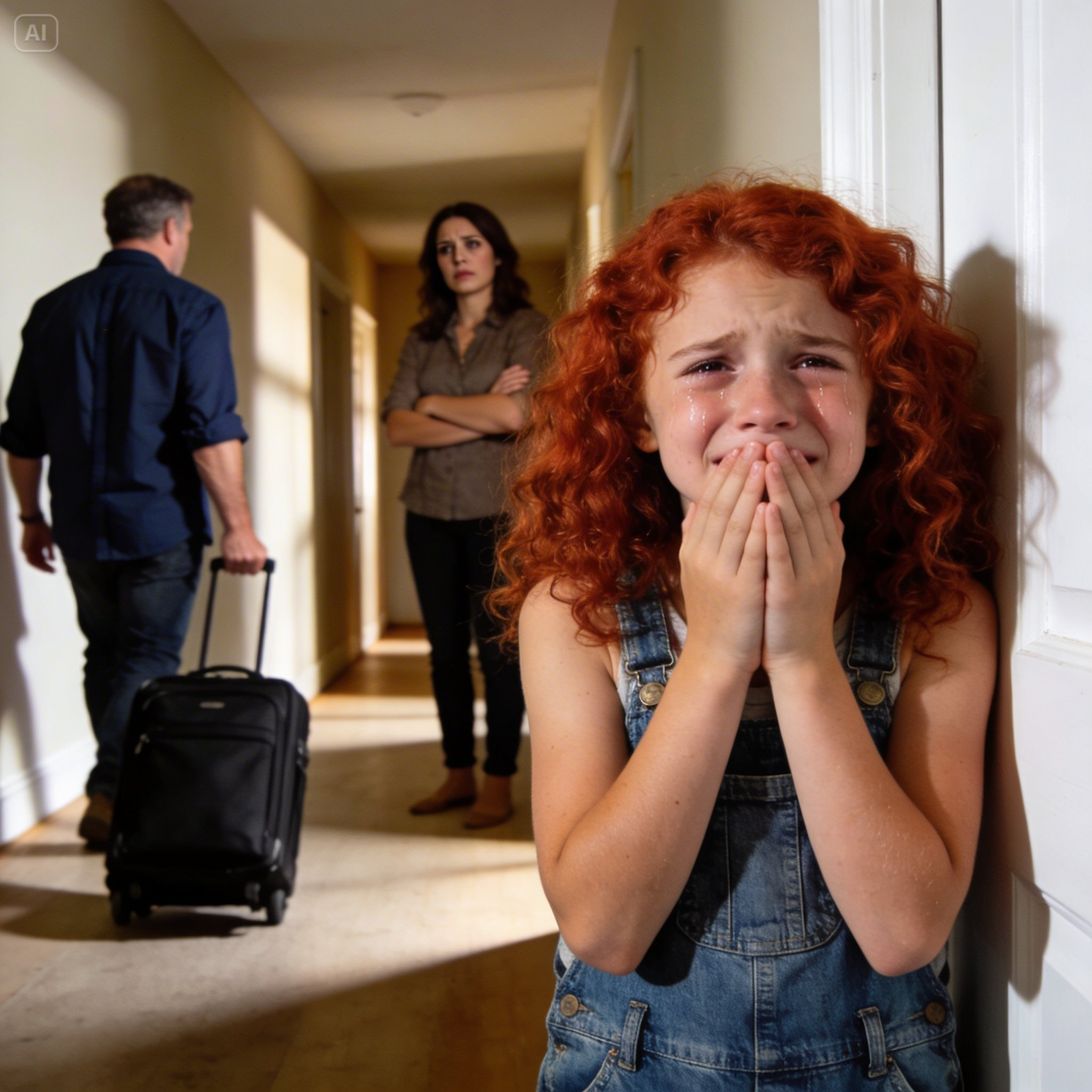 “Papa… my back hurts so much I can’t sleep. Mommy said I’m not allowed to tell you.” — I Had Just Come Home From a Business Trip When My Daughter’s Whisper Exposed the Secret Her Mother Tried to Hide
