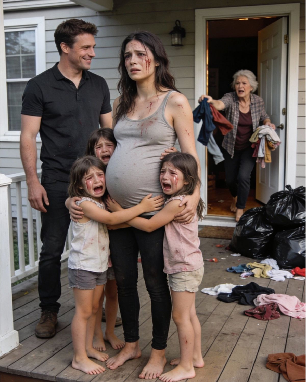 My mother-in-law told me she would kick me out of the house if I didn’t give birth to a boy this time.