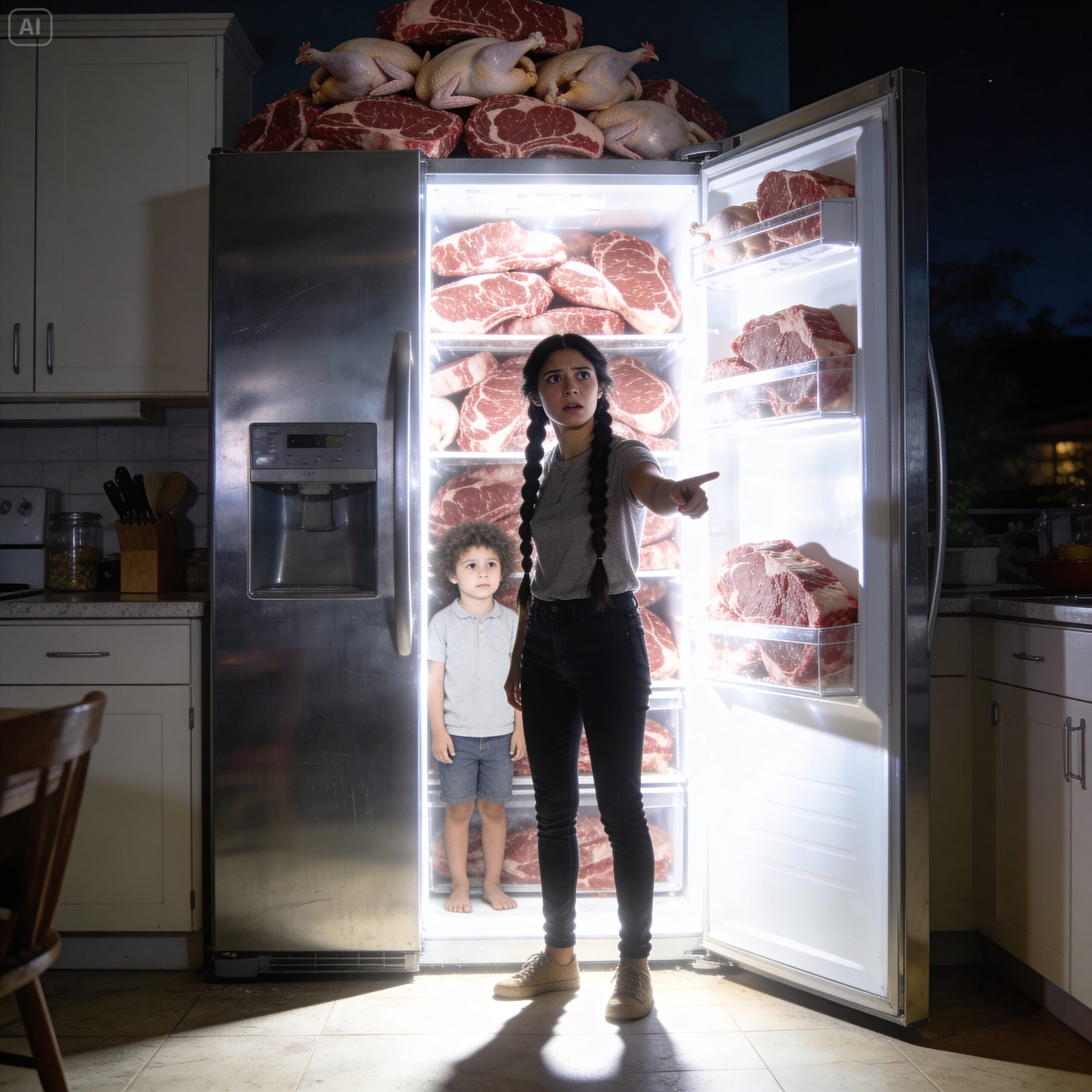 “Hide inside this deep freezer. Your mummy is coming to beat you with a cane. Don’t come out until I open the door,” Aunty Chidera, the housemaid, whispered to Junior.