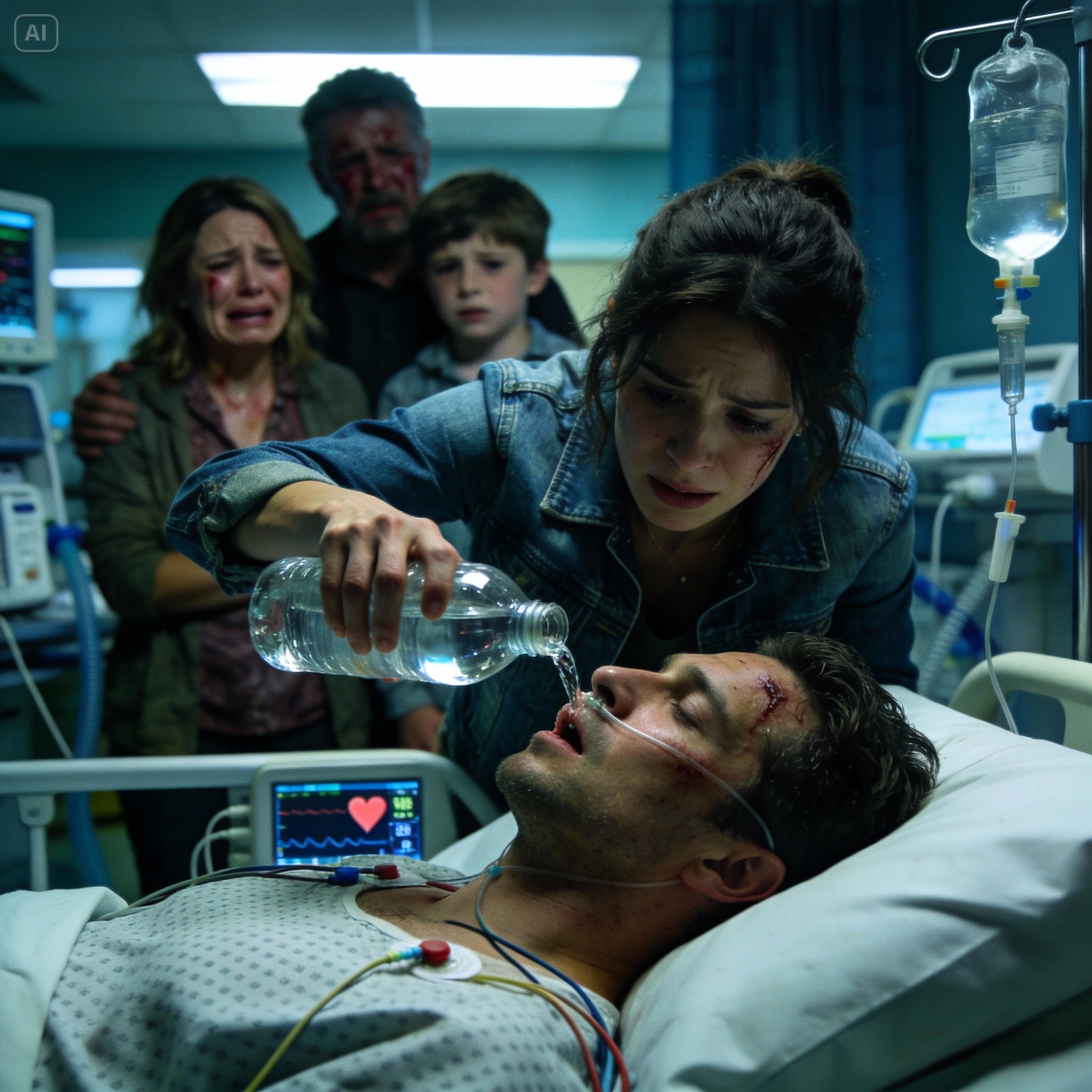 CEO Had Only 2 Days to Live — As Funeral Plans Began, a Poor Girl Entered with Water Unthinkable…