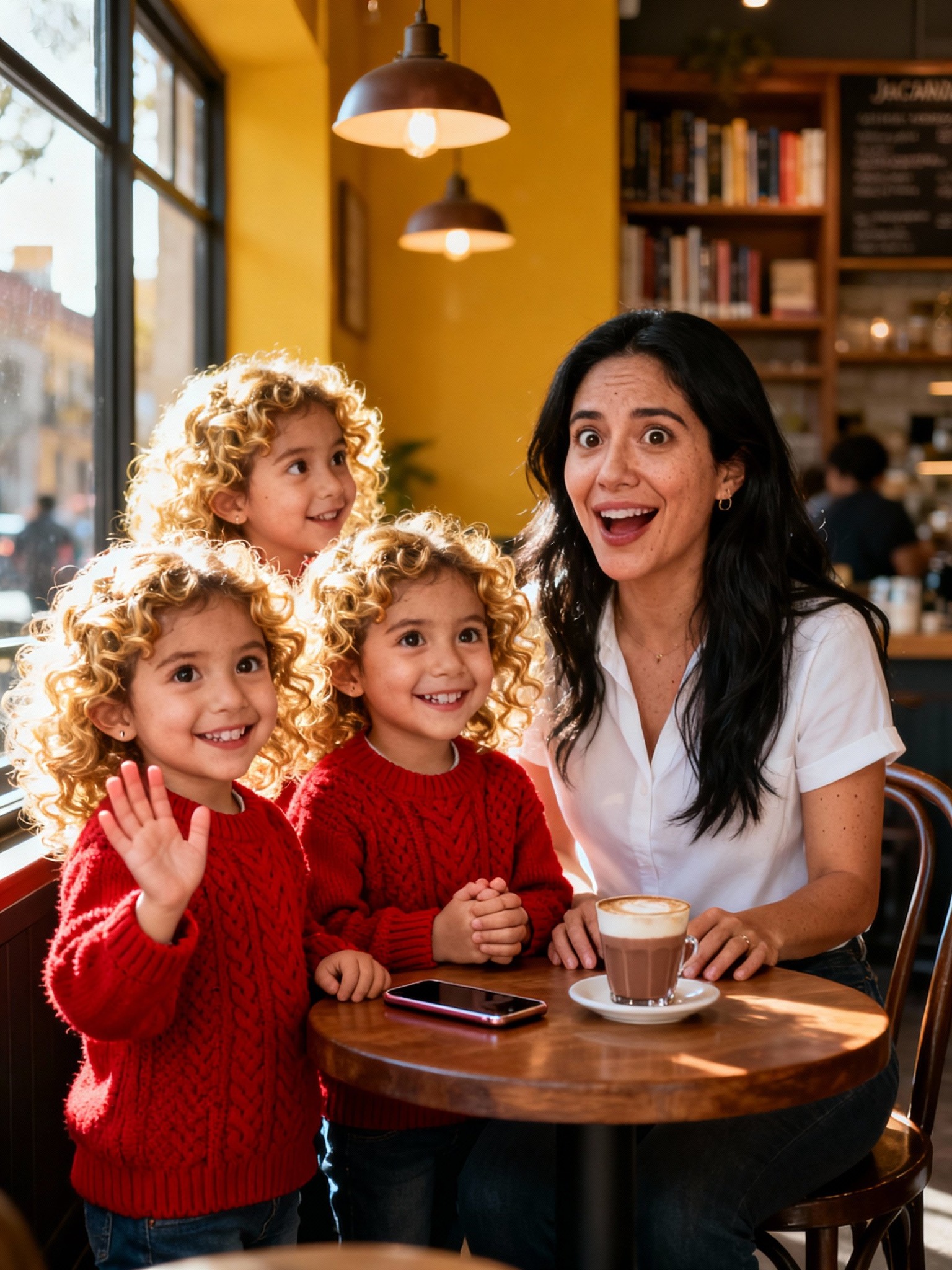 She thought she was going on a date with an experienced man. She never imagined her welcome would be three innocent little girls.