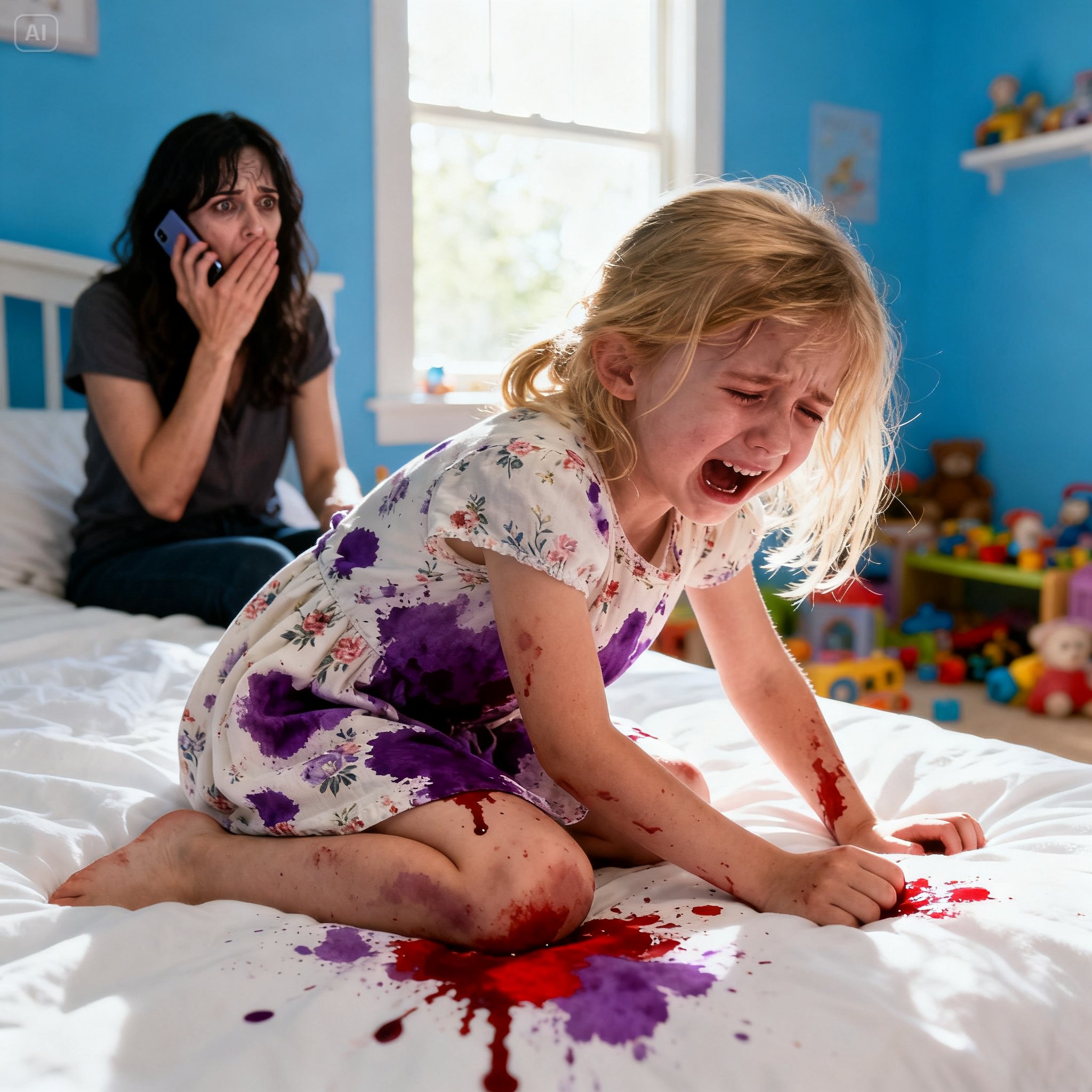 She Came Home From Her Father’s House and Whispered, “I Didn’t Like Daddy’s Game” — What Her Mother Realized in the Next 60 Seconds Led to a 911 Call That Changed Everything