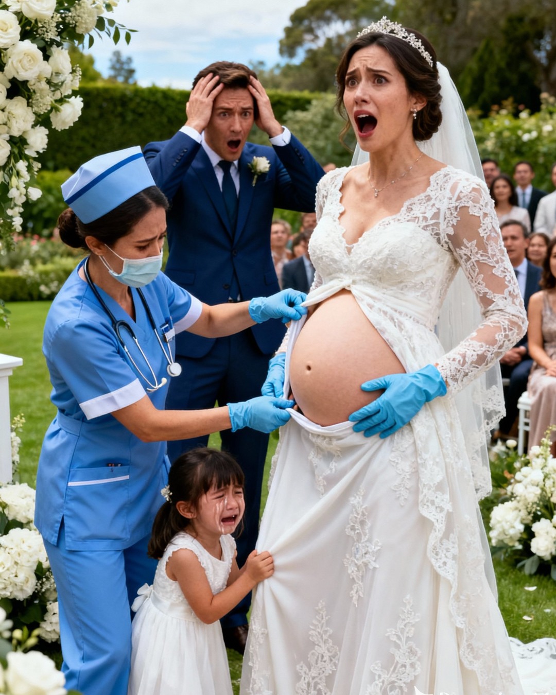 MAID exposes BRIDE’S FAKE PREGNANCY at the ALTAR — MILLIONAIRE in SHOCK does the UNTHINKABLE