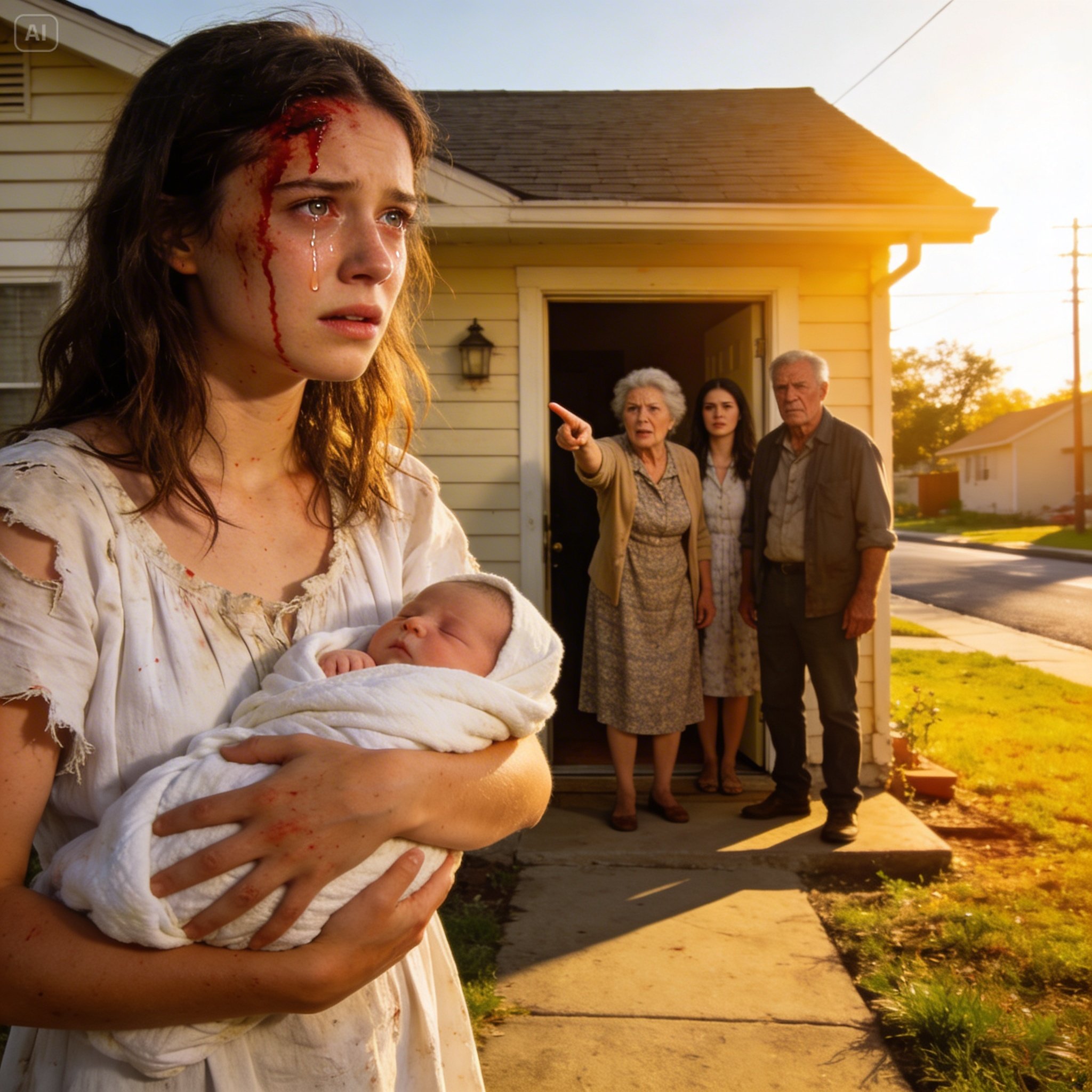 One day after my C-section, my own parents kicked me out of the house to give my room to my sister and her newborn. I could barely stand; I begged my mother to let me rest.