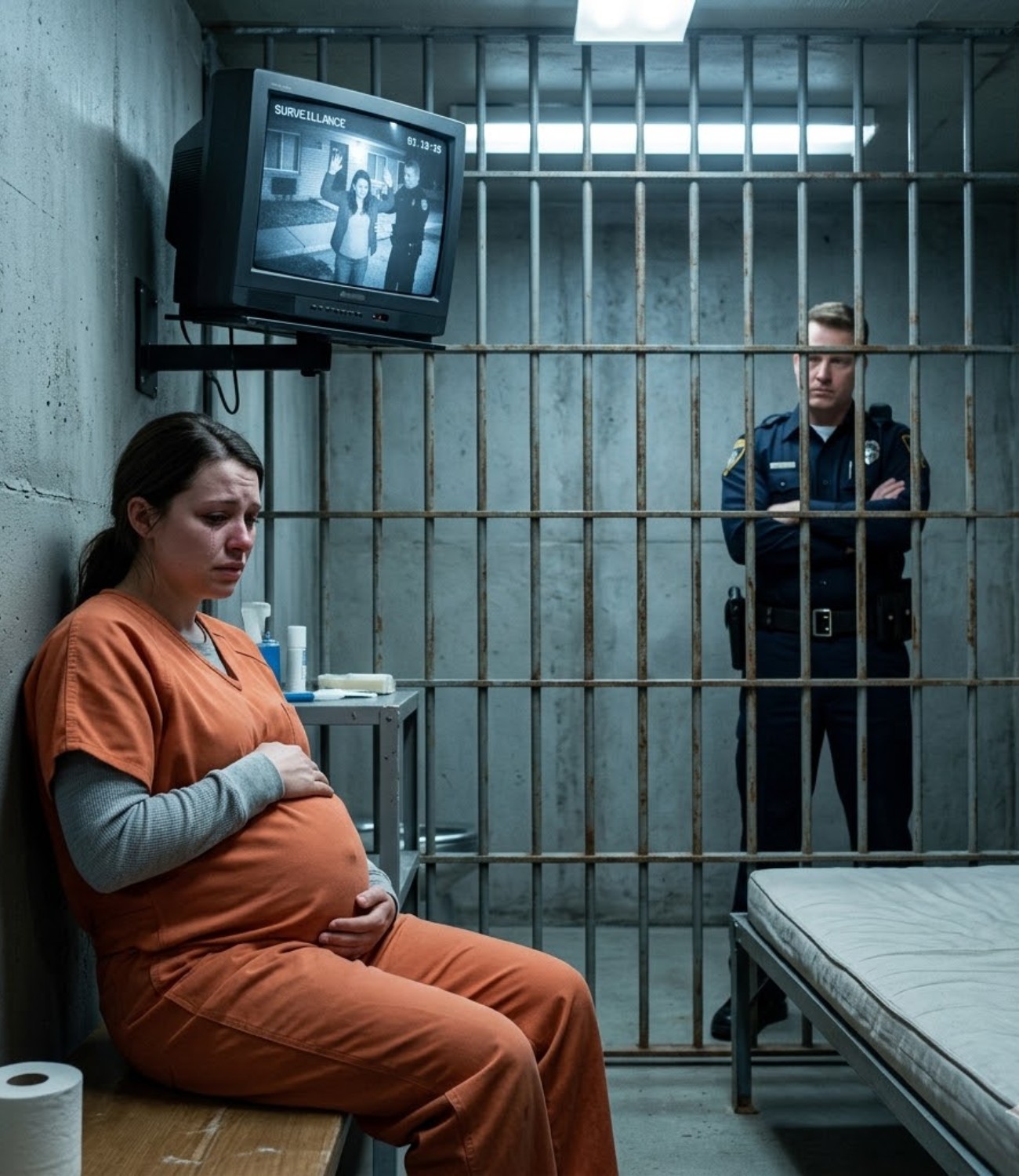 A death row inmate becomes pregnant in prison