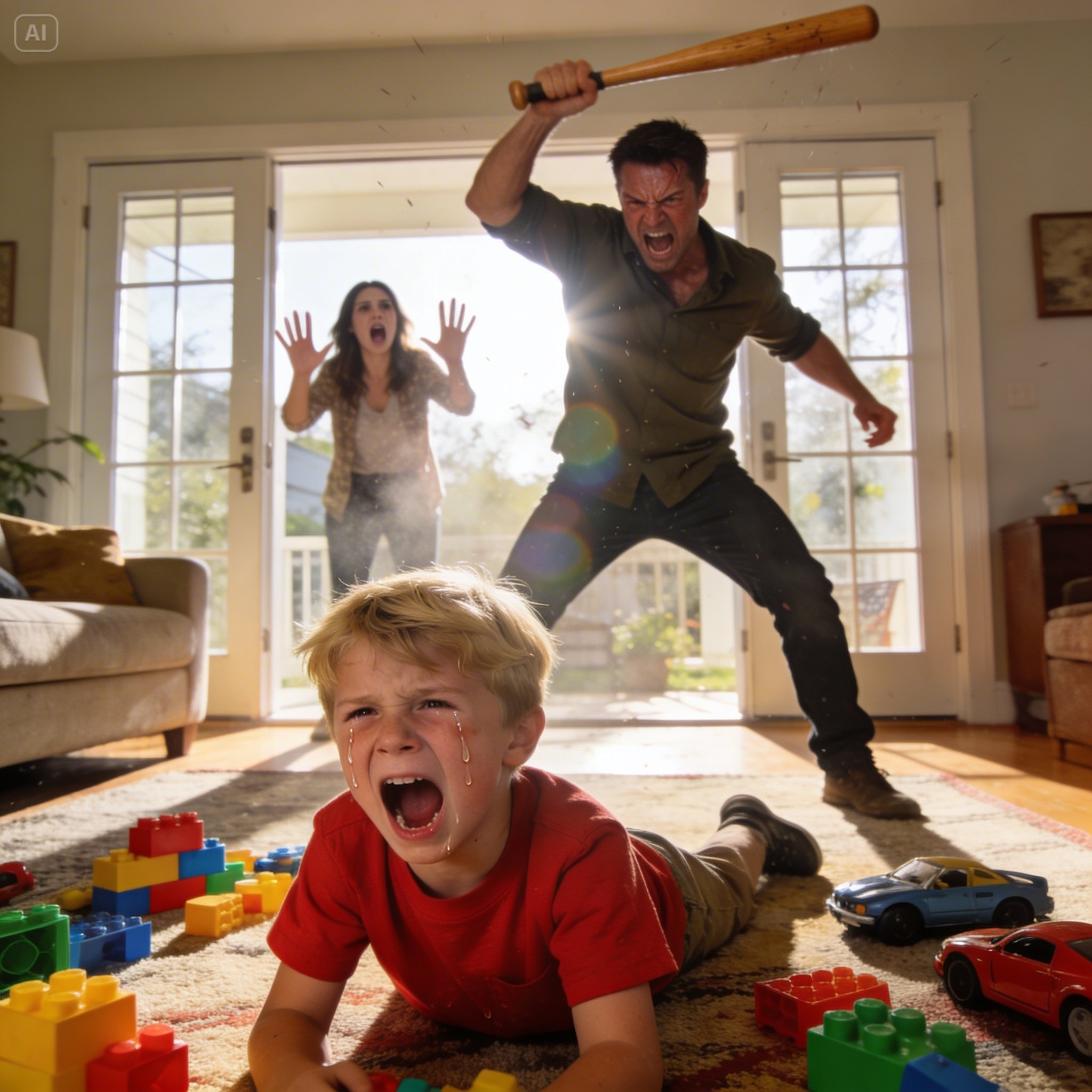 My four-year-old son called me crying at work