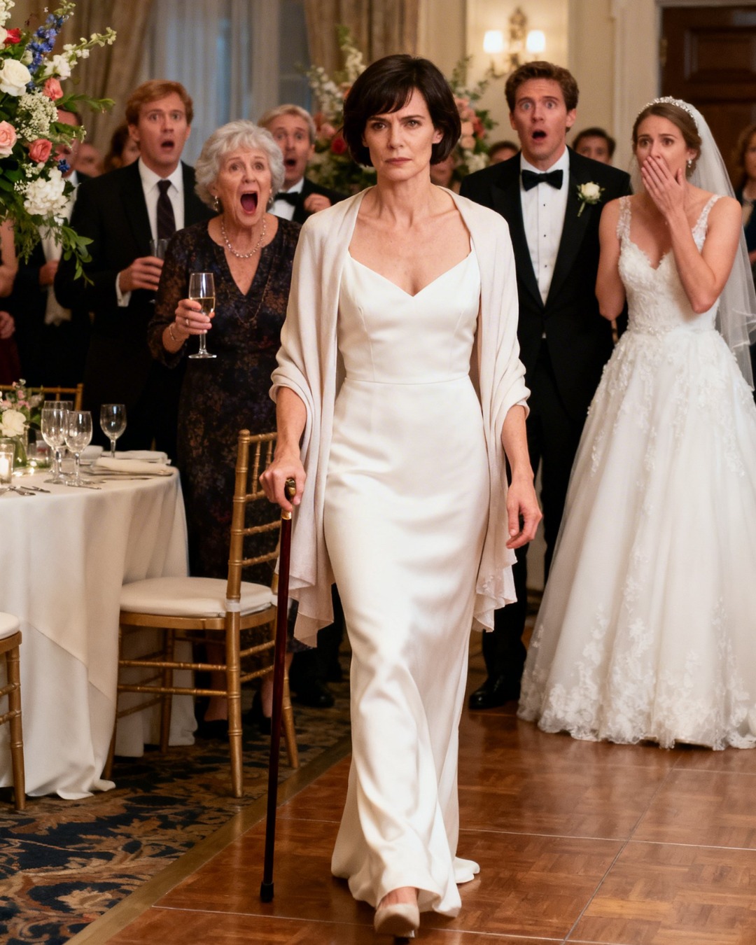 Twelve years after my little brother called me an “ugly, disabled idiot” and my father threw me into a Denver snowstorm with a suitcase and 800 dollars, I returned to my brother’s black-tie wedding in a white dress I designed myself. As soon as everyone recognized the name on my chest, my mother dropped her champagne, my father turned pale, and my new sister-in-law realized I held the secret that could destroy everything they had built…