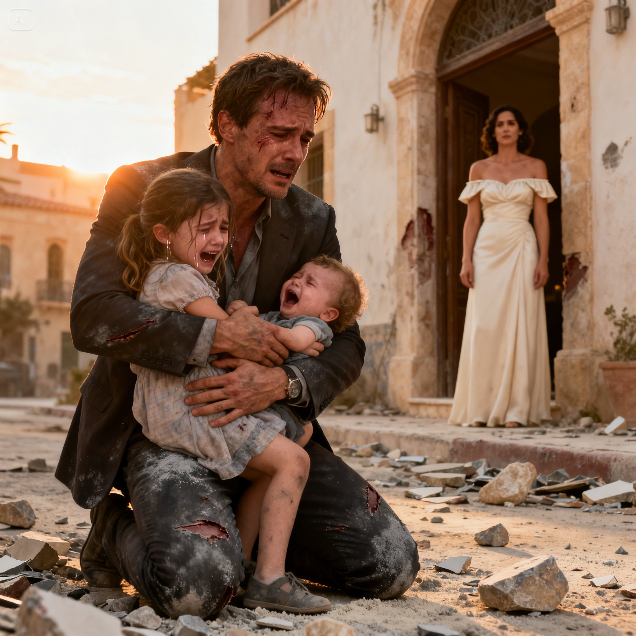 The stepmother locked two children in a cage under the burning sun…