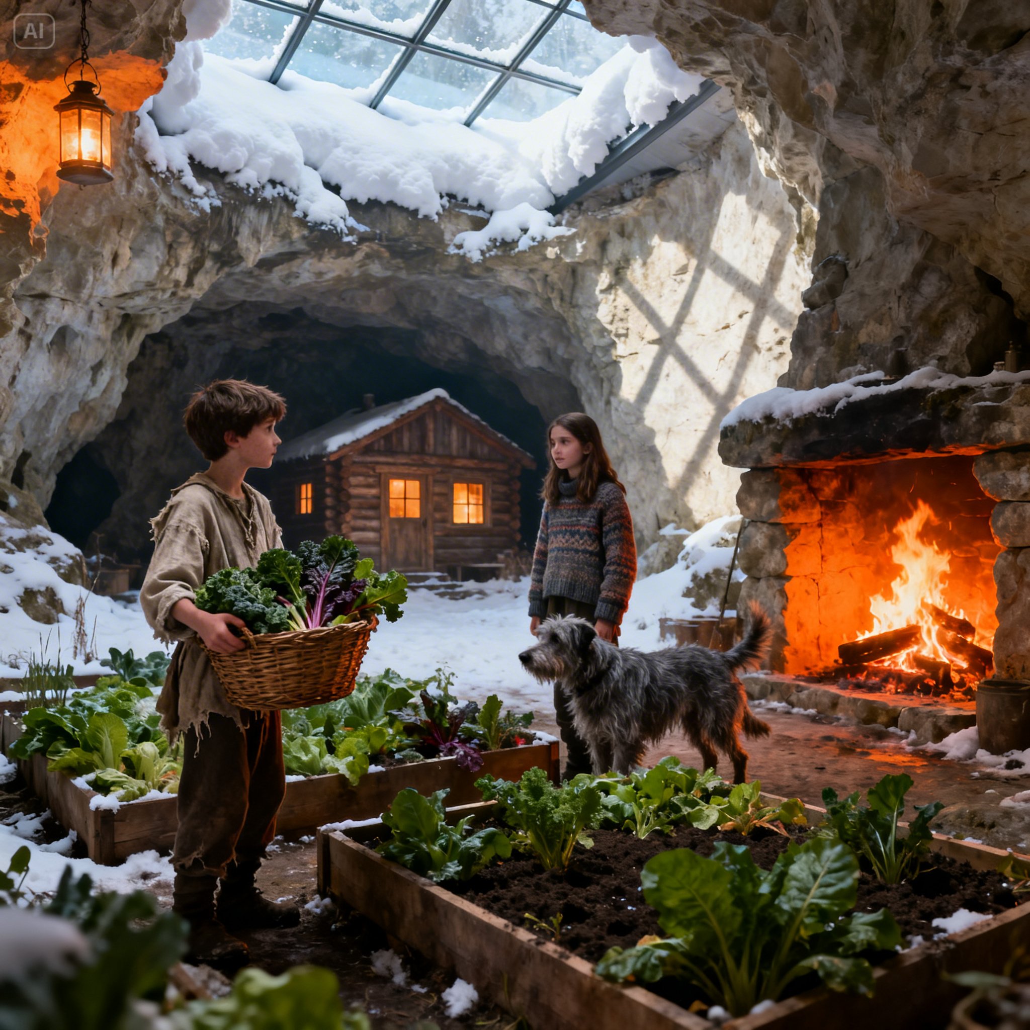 Cast Into the Snow at Sixteen, He Hid His Sister and Dog in a Place Winter Couldn’t Touch