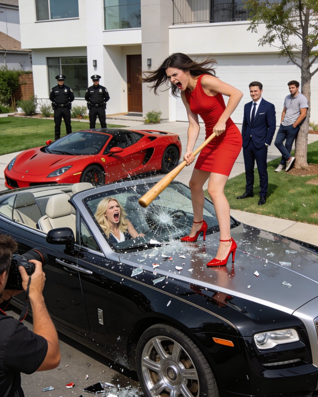 I was seven months pregnant when my husband’s mistress trashed my car, broke the baby seat, and accused me of being the homewrecker. But she didn’t know I was the daughter of the Police Commissioner, and that a revelation in court would change her life forever.