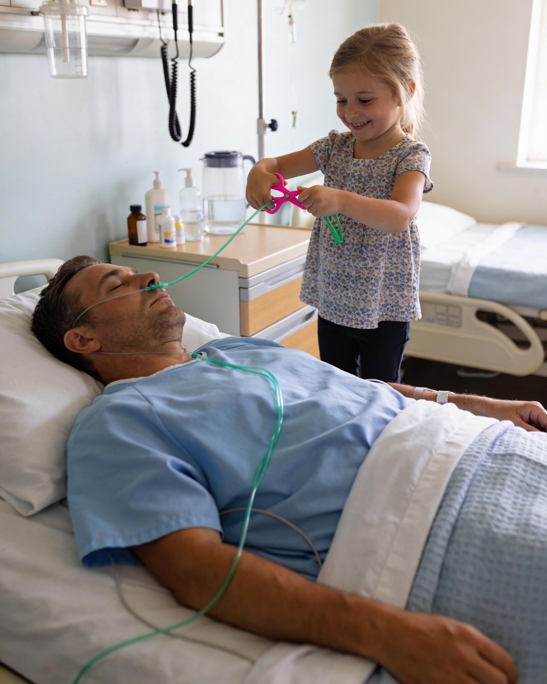 The son of this prestigious doctor had been in a coma for 9 months, until an orphaned girl did something that sparked chaos throughout the hospital.