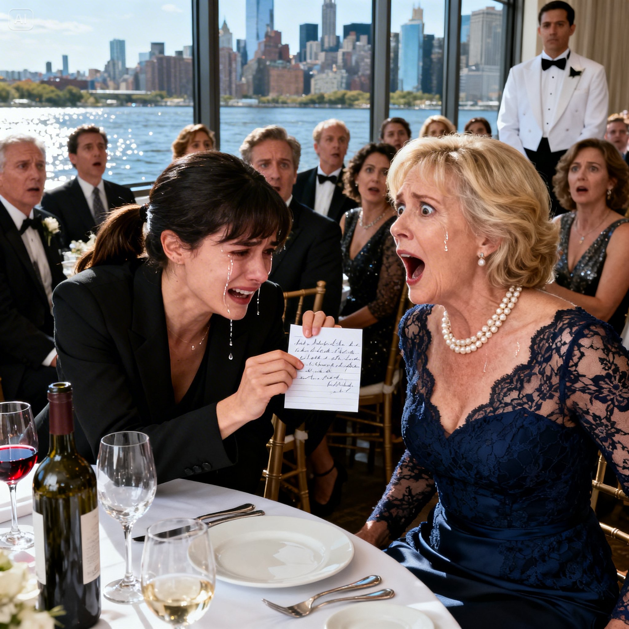 I was in my own restaurant, watching my mother-in-law raise a glass and tell a group of strangers that she practically owned everything I had built, and that I was nothing more than her servant.