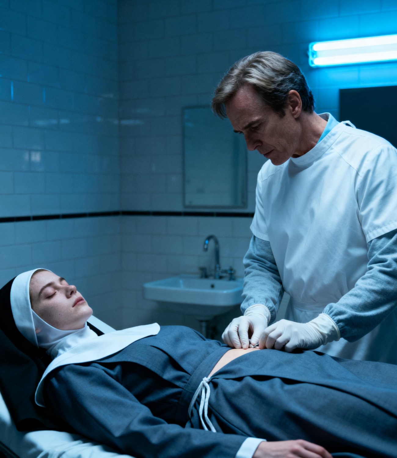 They brought a dead nun to the morgue