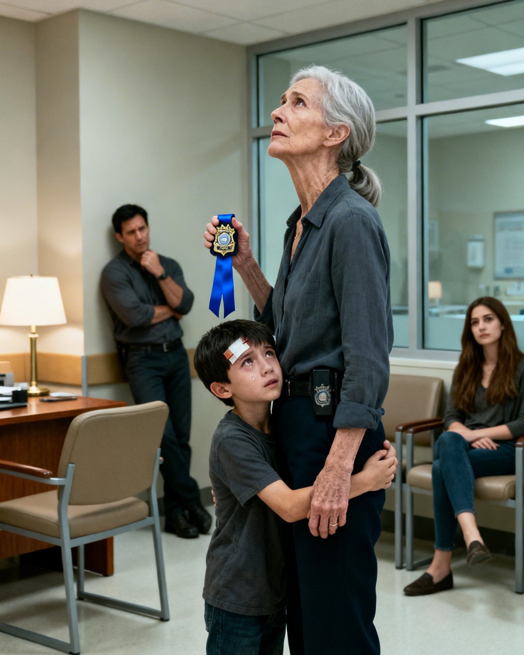 My grandson called me crying: “Grandma, I’m at the police station…