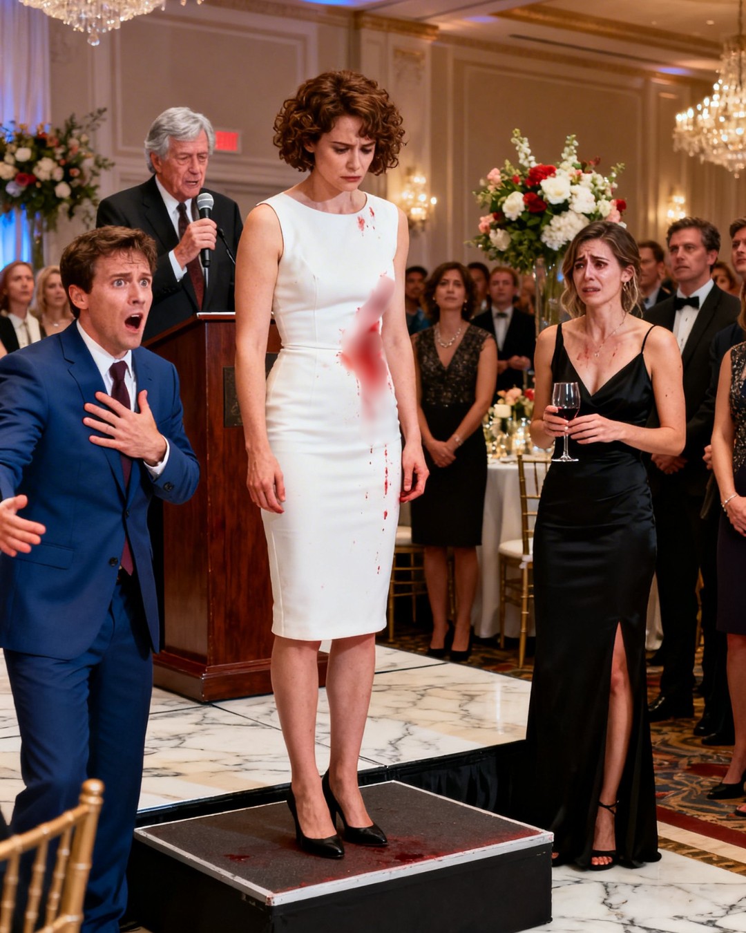 My husband introduced me as the nanny at a gala for millionaires…