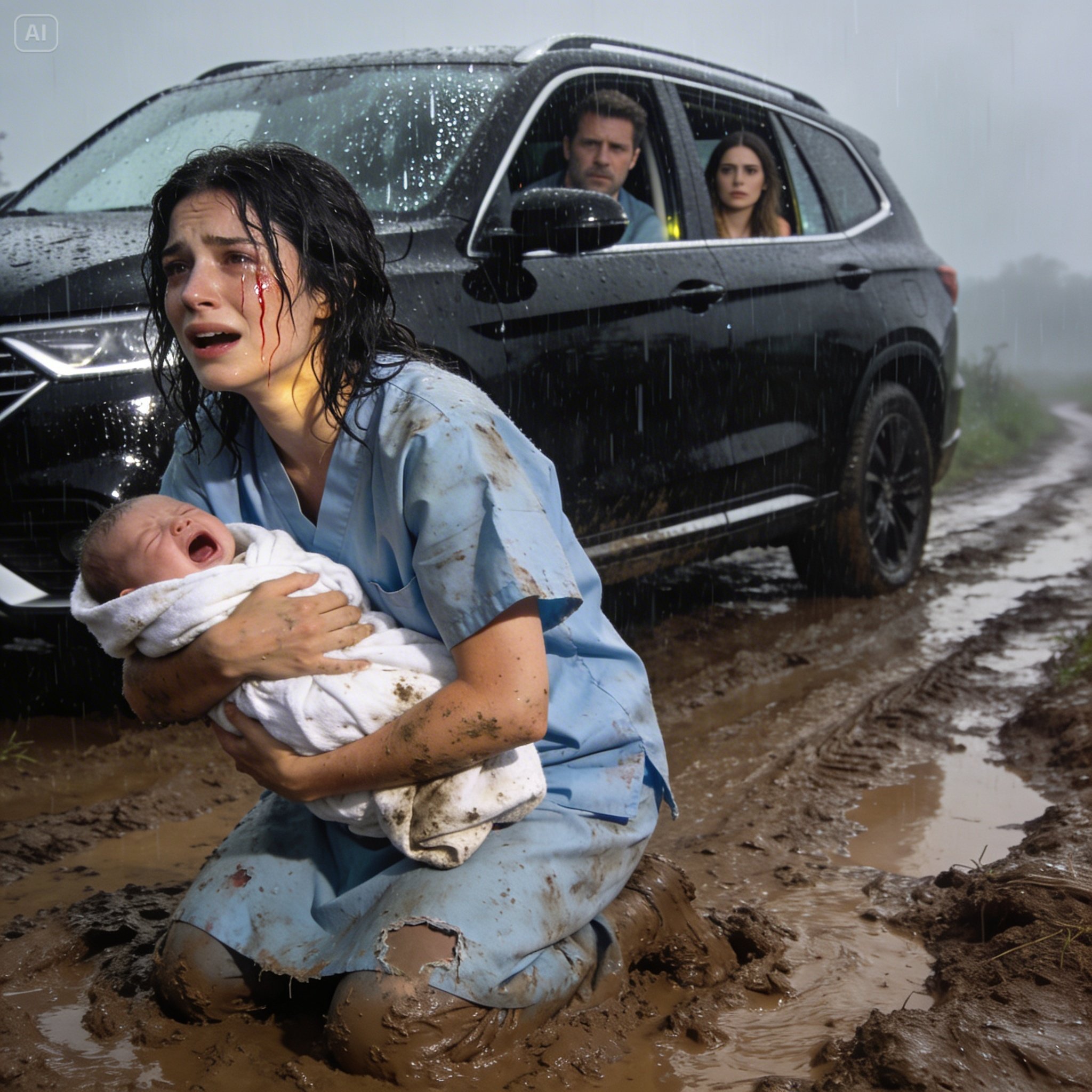 My parents left me and my newborn to walk 12 miles in torrential rain because they refused to give us a ride from the hospital.