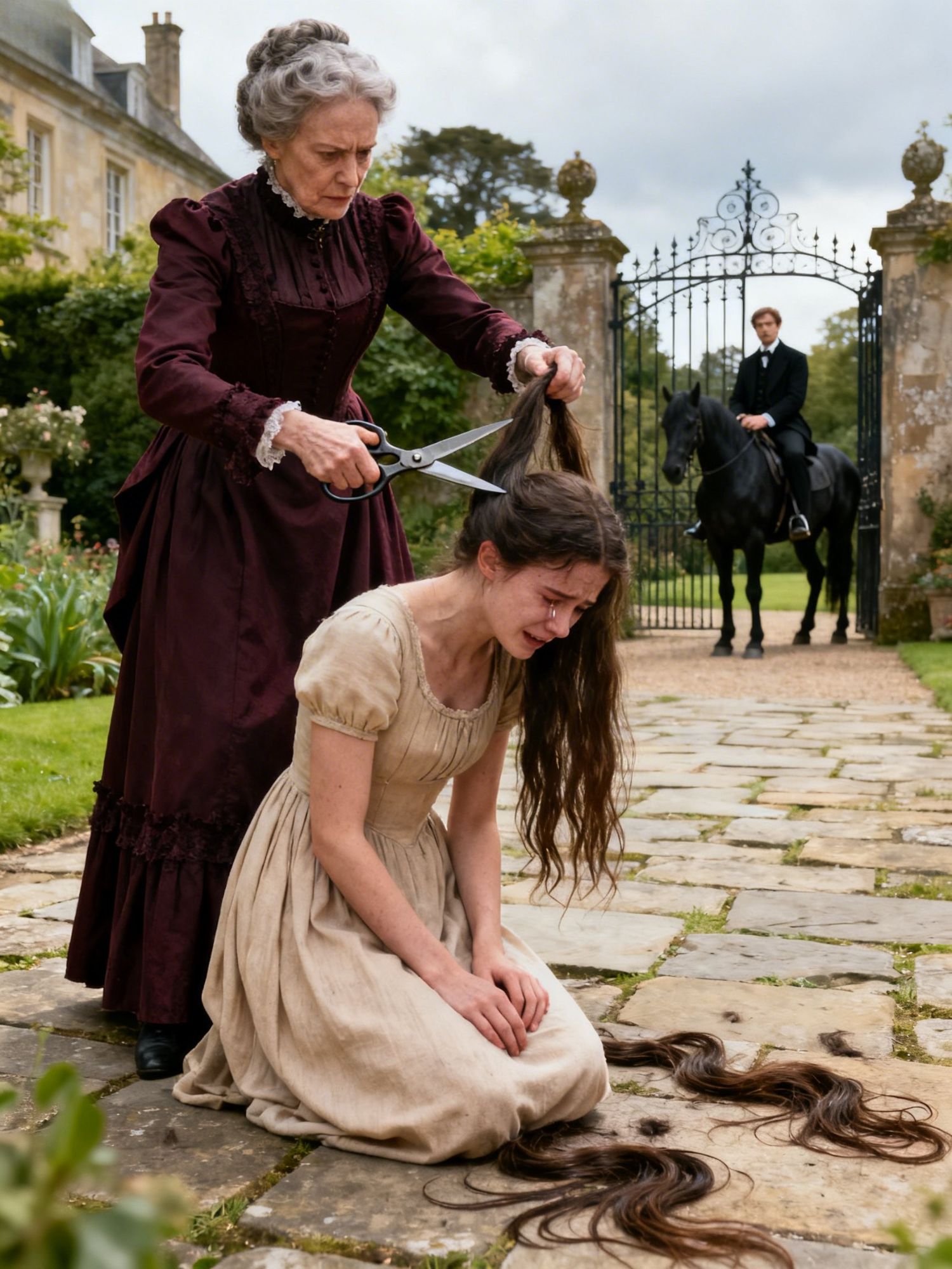 “HER STEPMOTHER SHAVED HER HEAD SO NO ONE WOULD WANT HER… BUT THE MOST POWERFUL MAN IN THE STATE CHOSE HER ANYWAY”