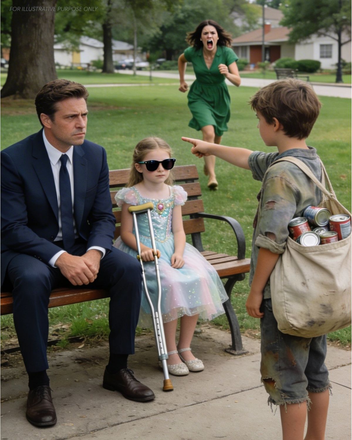 “Your daughter is not blind… it is your wife who has been putting something in her food.”