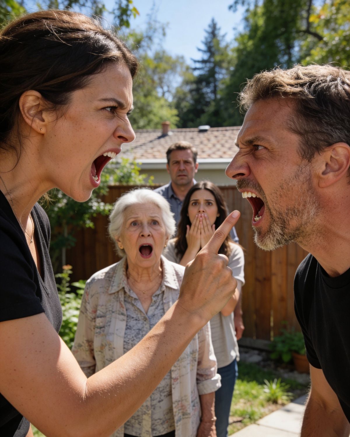 “She is your mother, not mine. If she still wants to keep buying designer clothes on Fifth Avenue, then you start paying for them.”