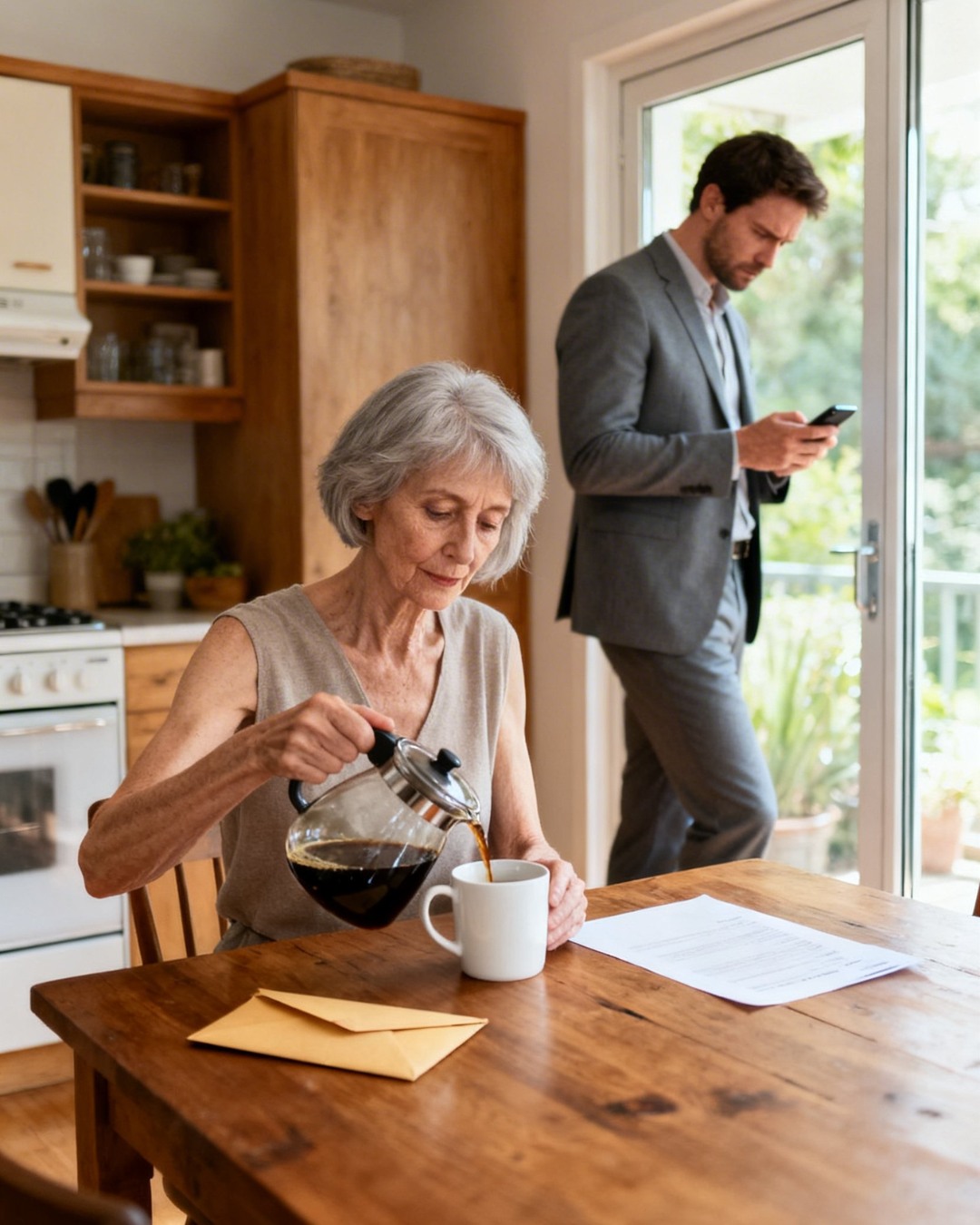 “I need the money by tomorrow,” my son demanded as he handed me his wife’s $300,000 debt. “No excuses.” I agreed, then vanished on the next flight. When they broke into my house to collect, all they found was a locked door… and an envelope that made them scream.