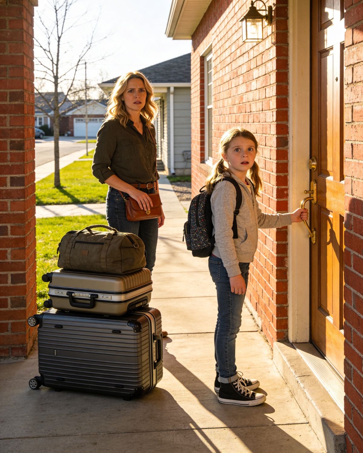 My husband had just left for a “business trip”