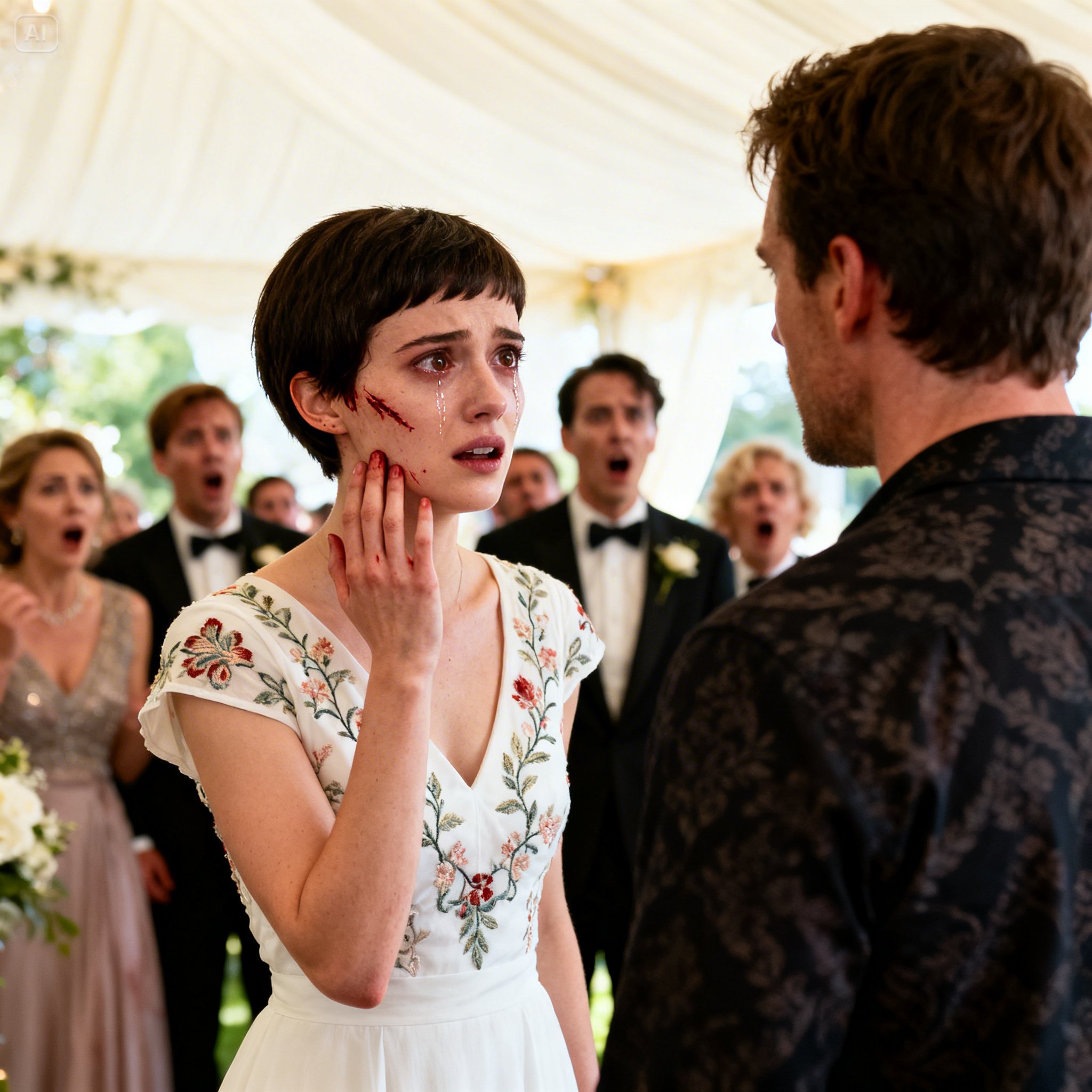 My husband hit me at the party, but my father blocked his family’s accounts… My husband, my beloved Diego, hit me in front of all the guests at his mother’s anniversary party.