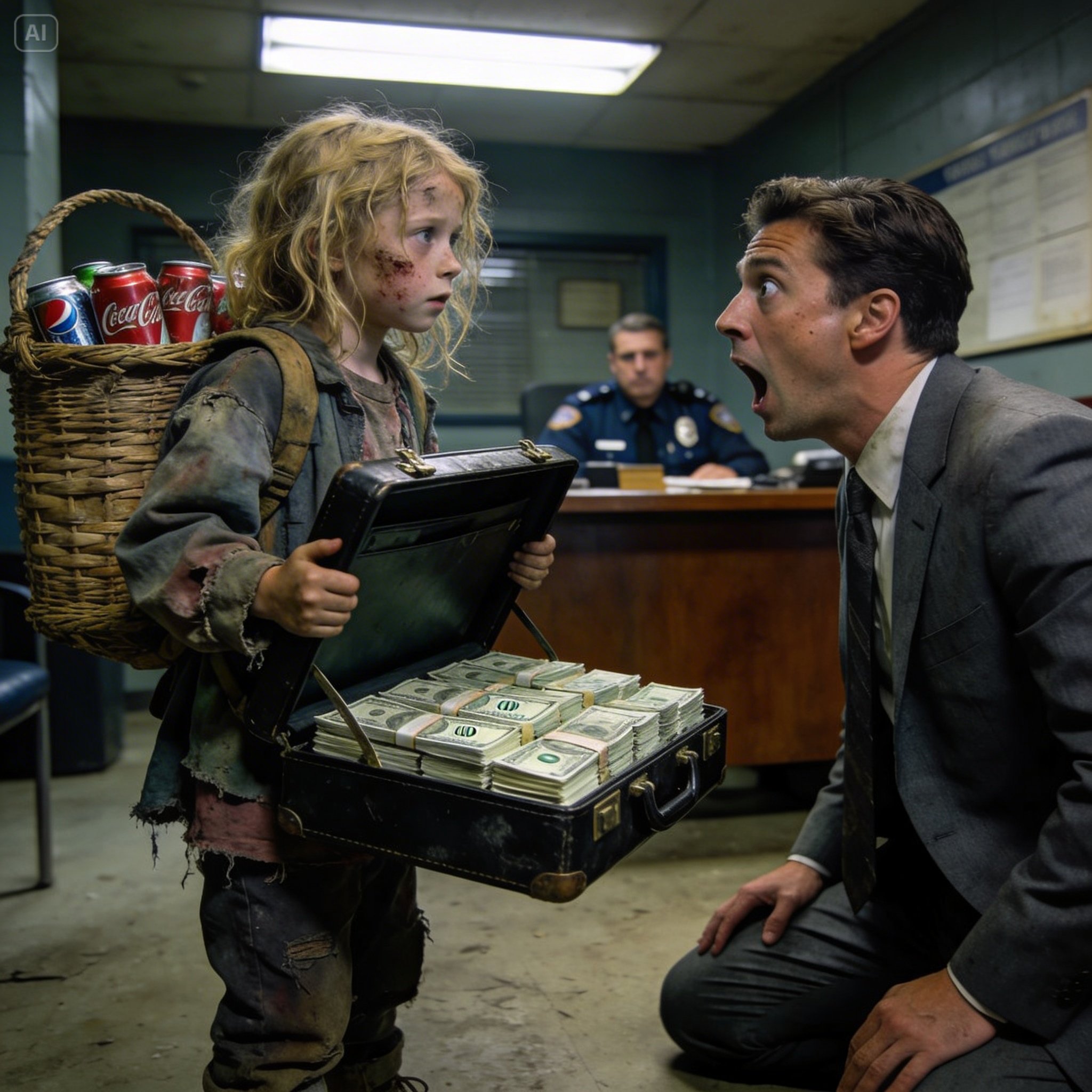 A young homeless girl stumbles upon a suitcase full of cash… but when she decides to return it to a billionaire, she discovers a secret that no one expected.