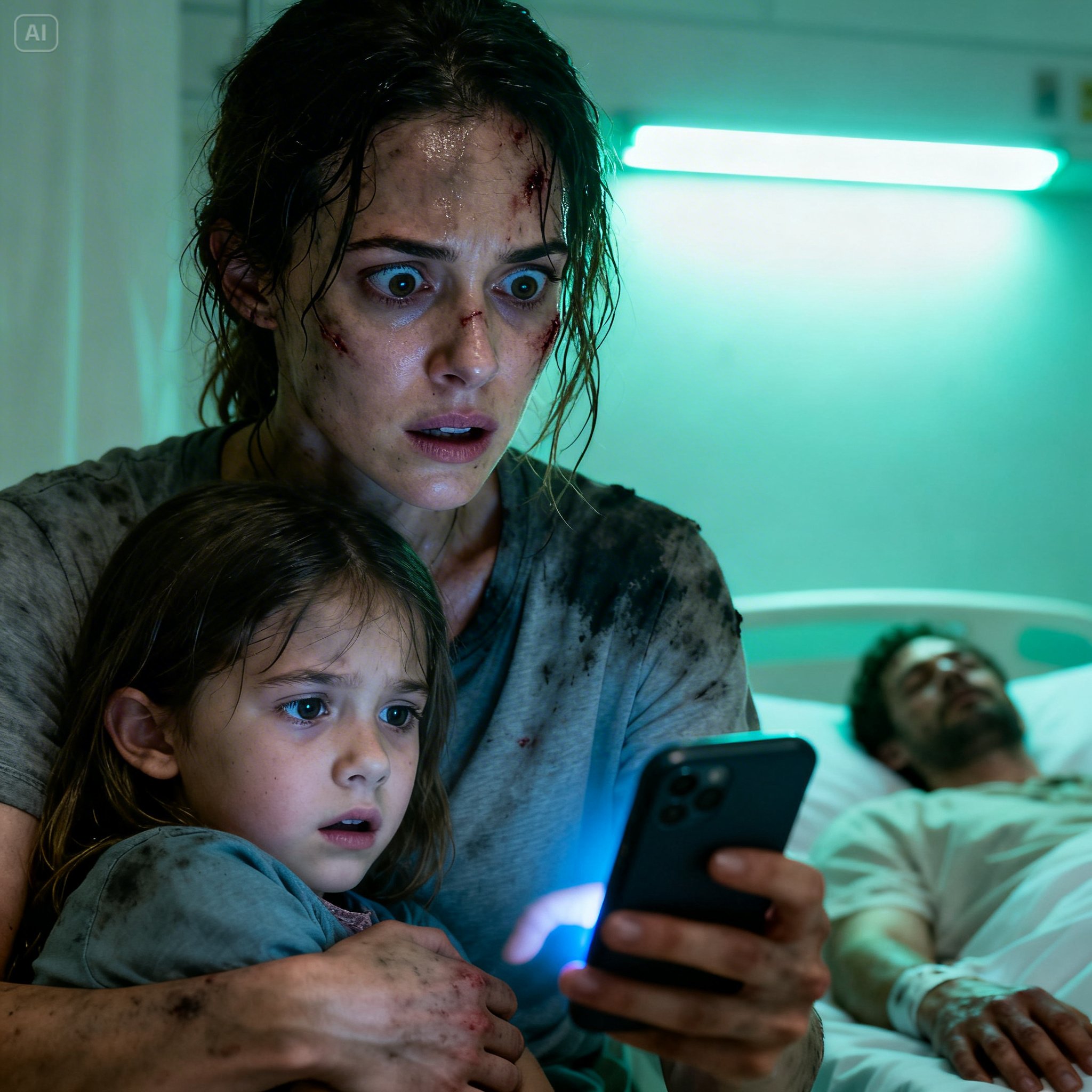 “Mom, Dad is faking it”: I cried by his bedside for 12 days until my 8-year-old daughter showed me a chilling video.