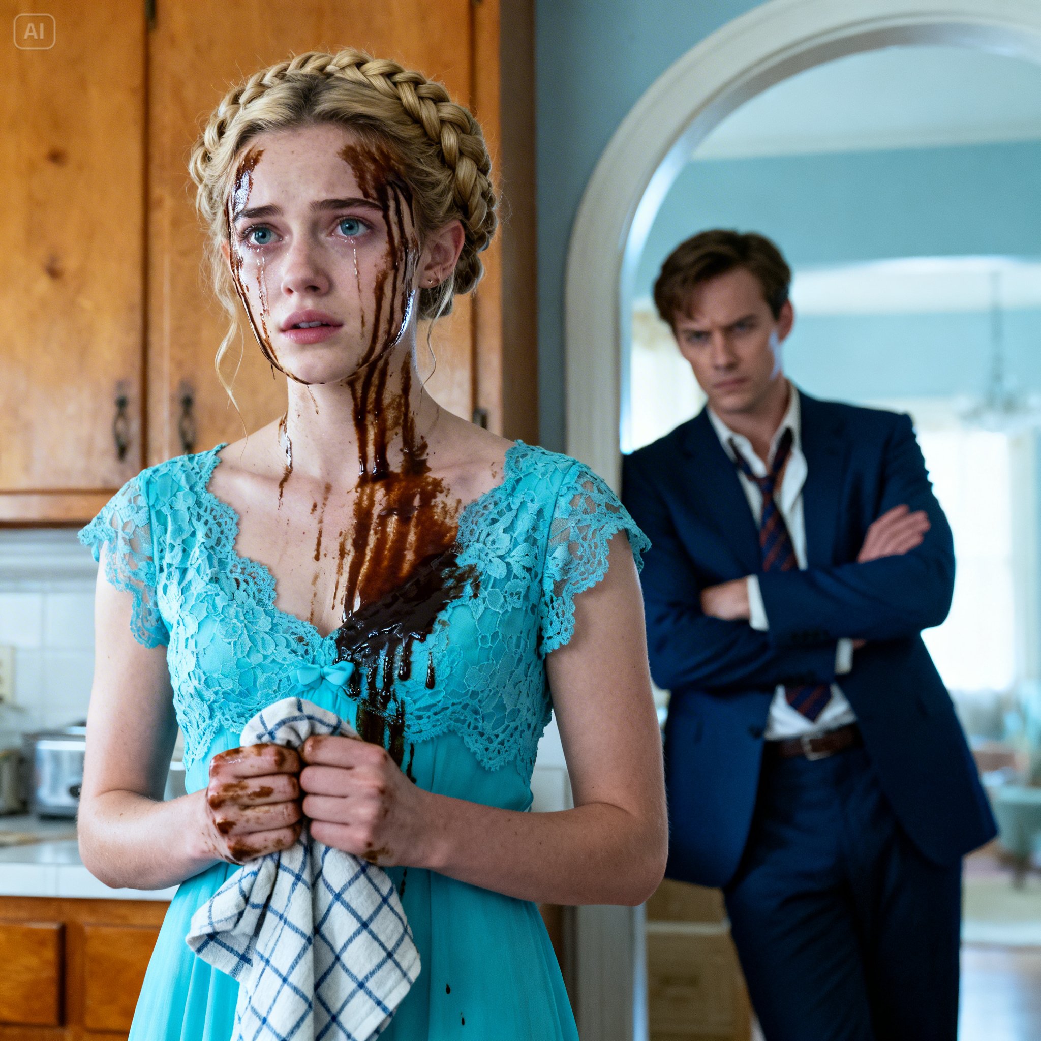 On our wedding night, my husband tossed a damp dishcloth straight at my face and said, “From now on, cooking and cleaning are your responsibility. Don’t expect to live here for free.”